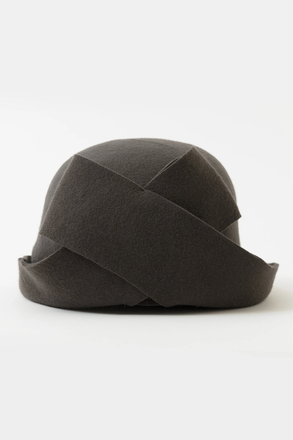 【Ships Ard 9/22】Felted Nene Ribbon Hat／Dark Brown