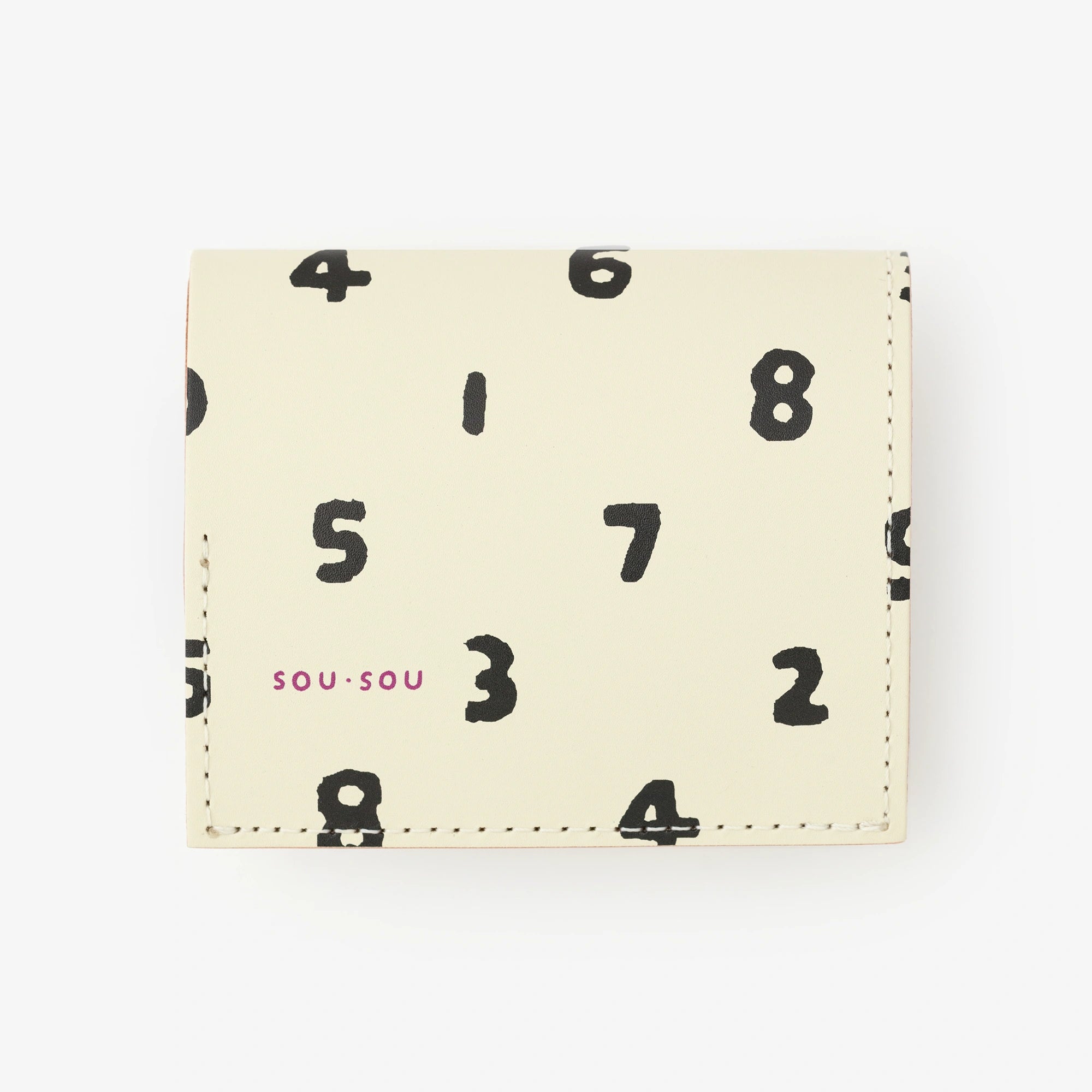 SOU・SOU×QUATRO GATS Smallet / SO-SU-U White