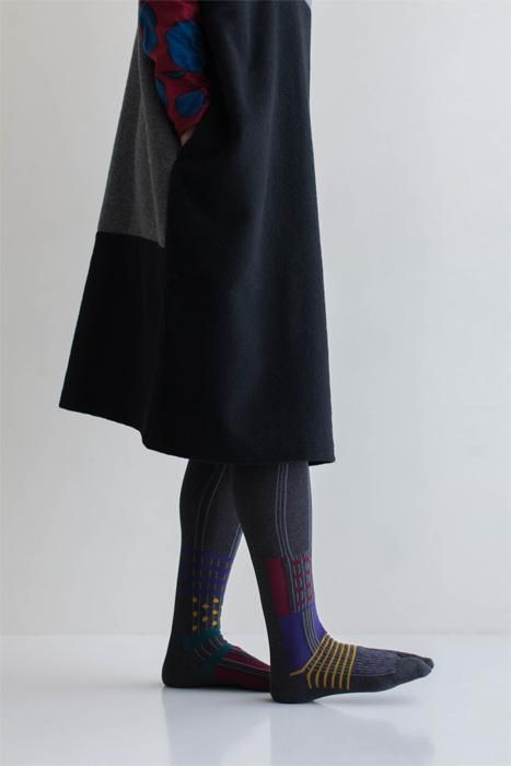 Tabi Socks（Under Knee）／Layering Dark Grey【Women】