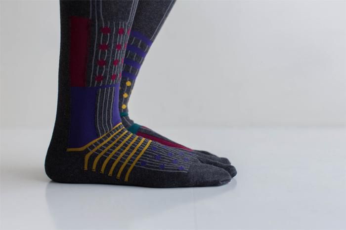 Tabi Socks（Under Knee）／Layering Dark Grey【Women】