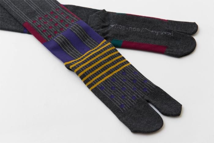 Tabi Socks（Under Knee）／Layering Dark Grey【Women】