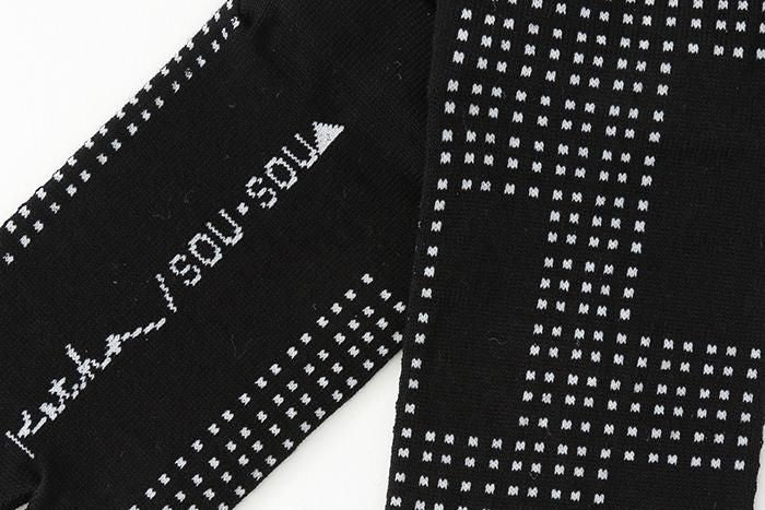 分趾襪（膝下長度）／影 黑色 【女性用】