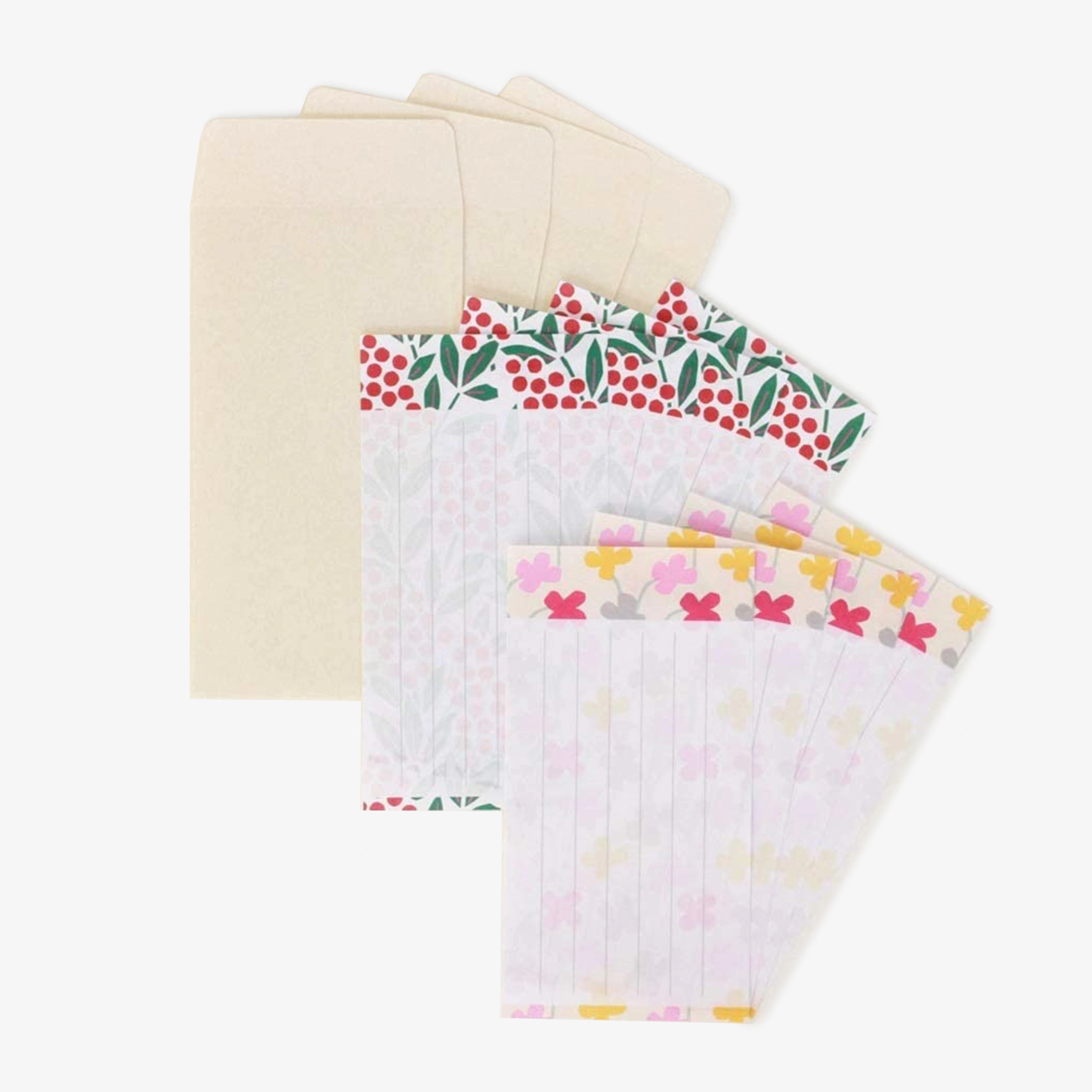 Note de voeux/Jeu de fleurs/Nantenchiku▲