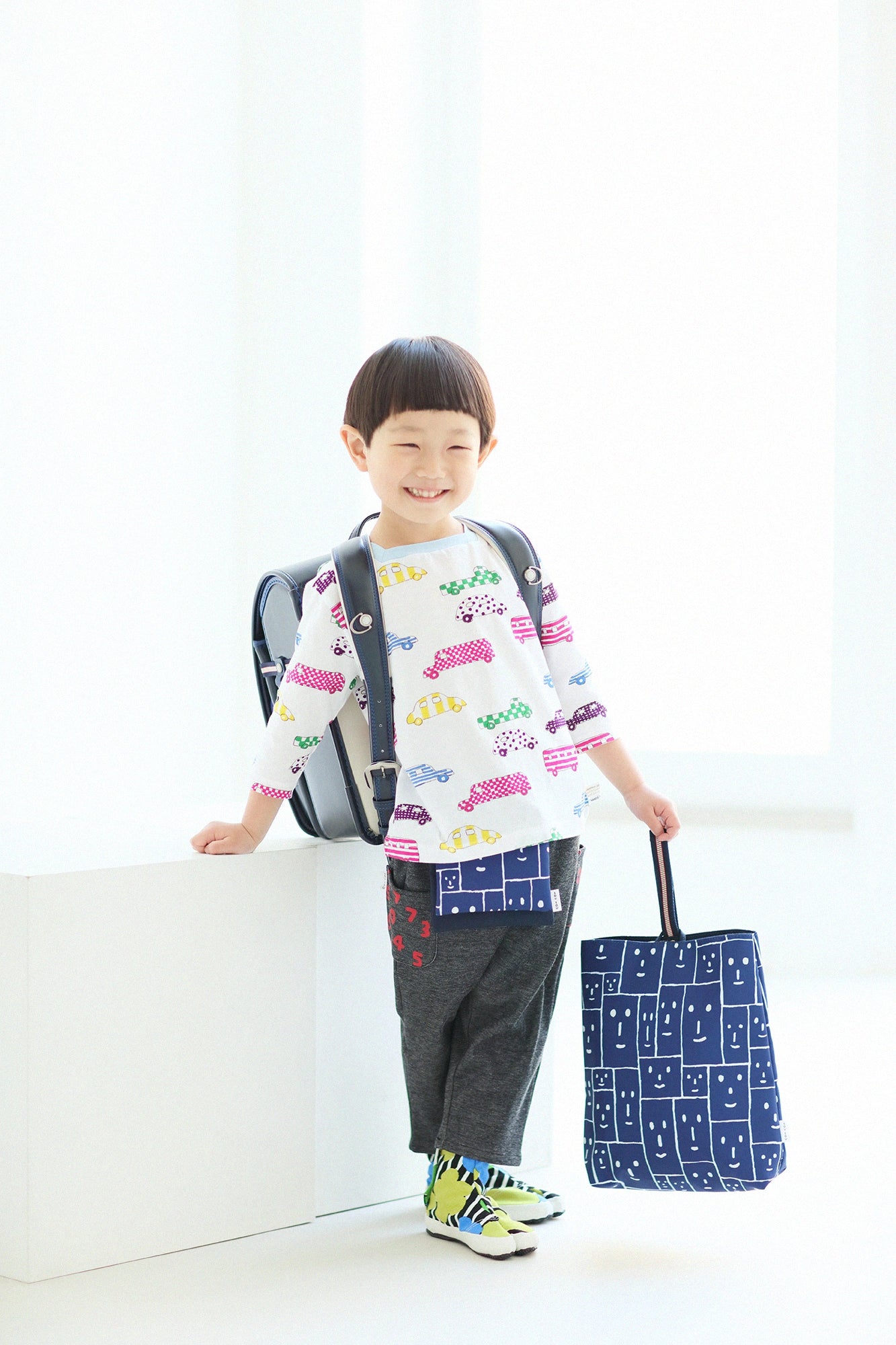 ●Clip-Tasche/Smile-Schwarz