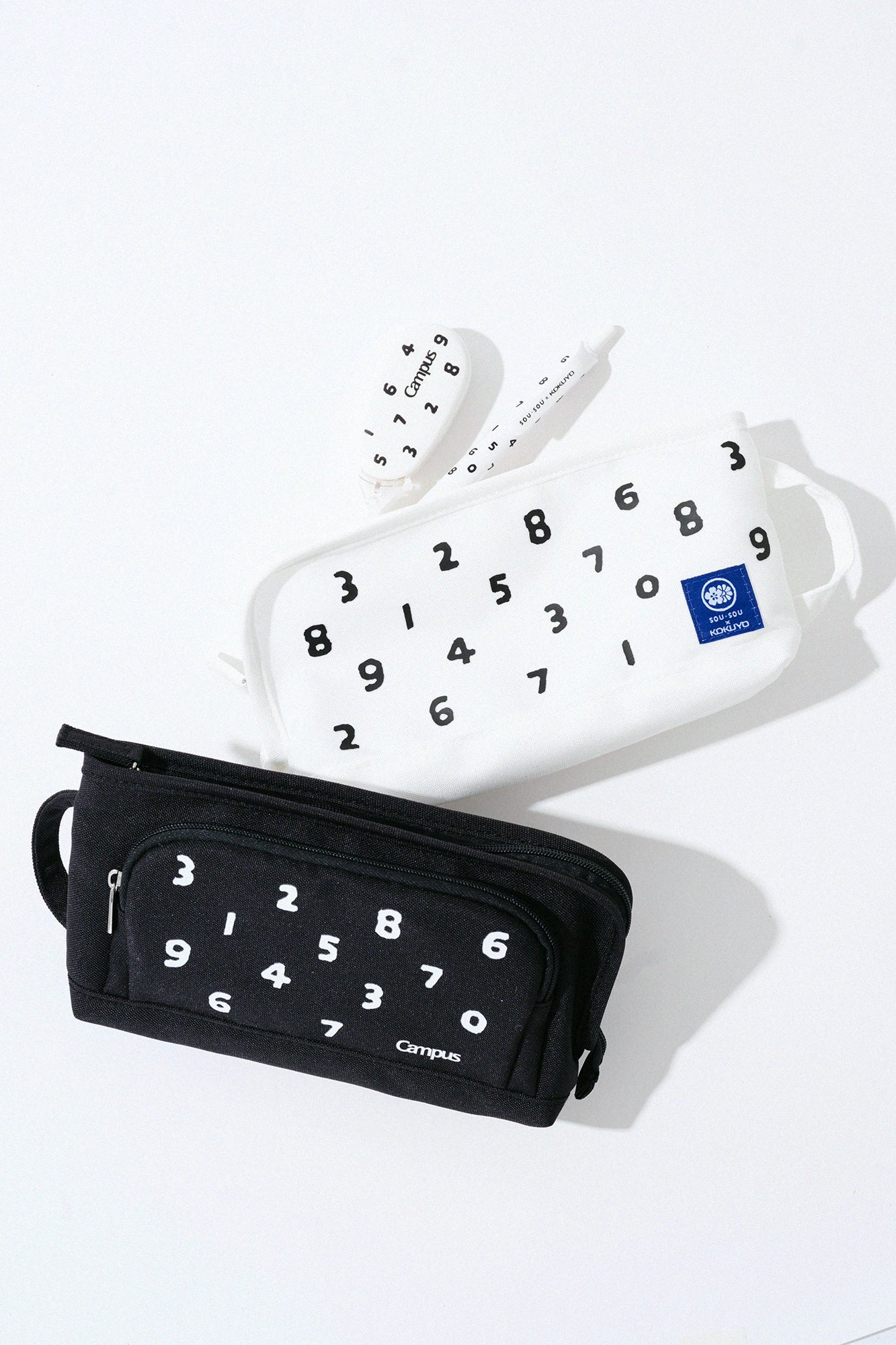 SOU・SOU×KOKUYO Pencil Case／SO-SU-U Black 