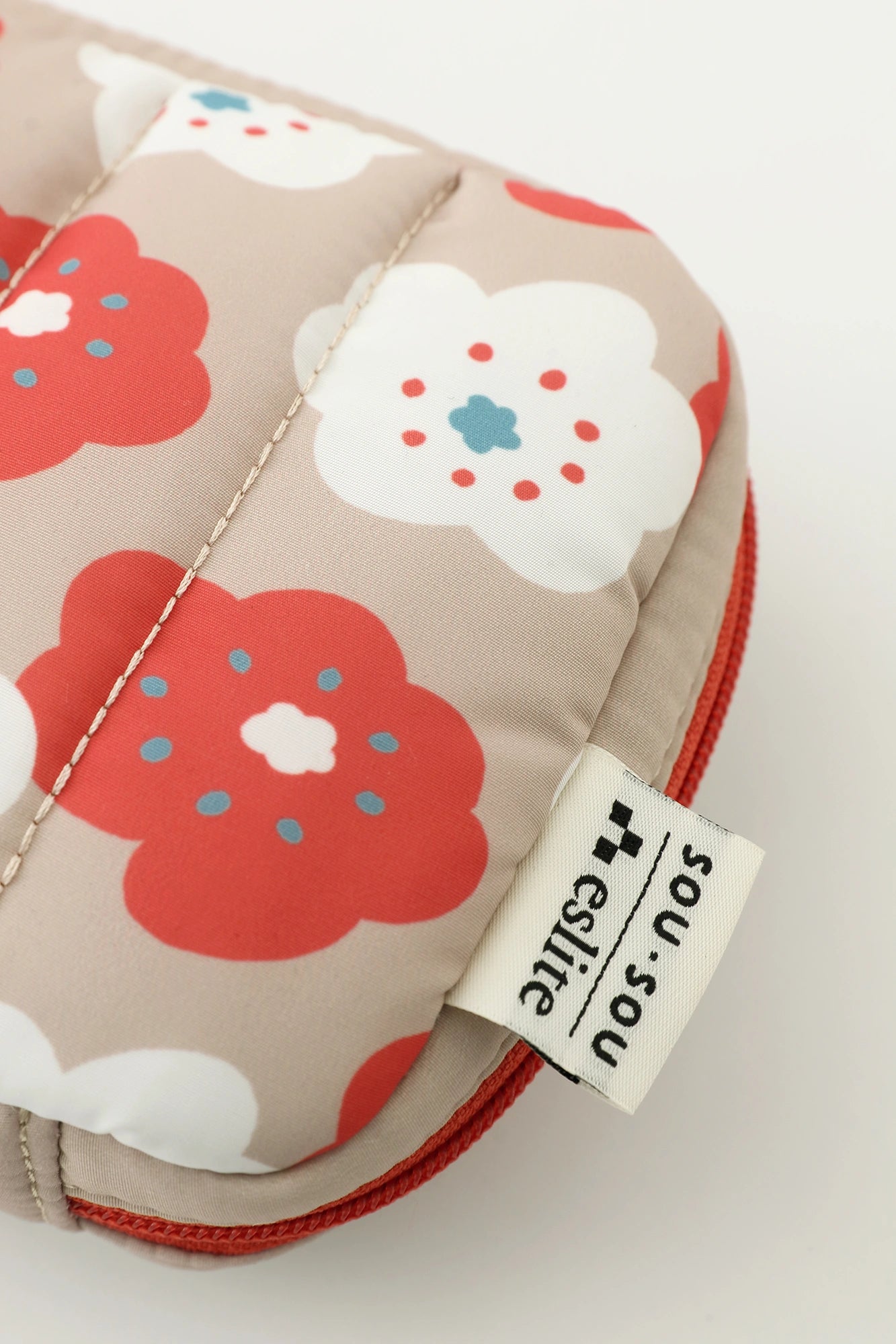 SOU・SOU×Eslite Bookstore Funktionale Aufbewahrungstasche/Hohoemi Retro Vermilion