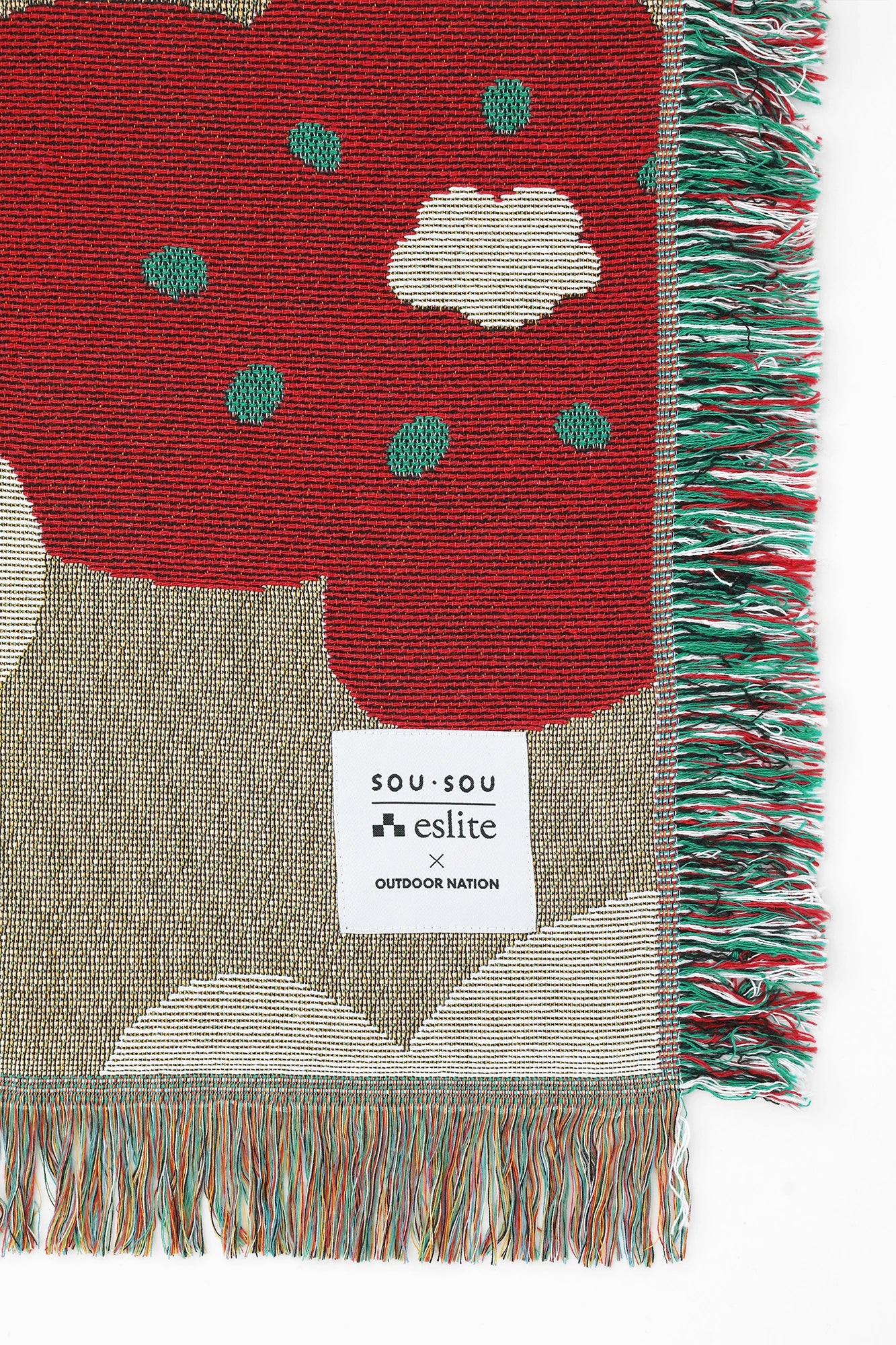 SOU・SOU×Couverture de pique-nique/sourire de la librairie Eslite