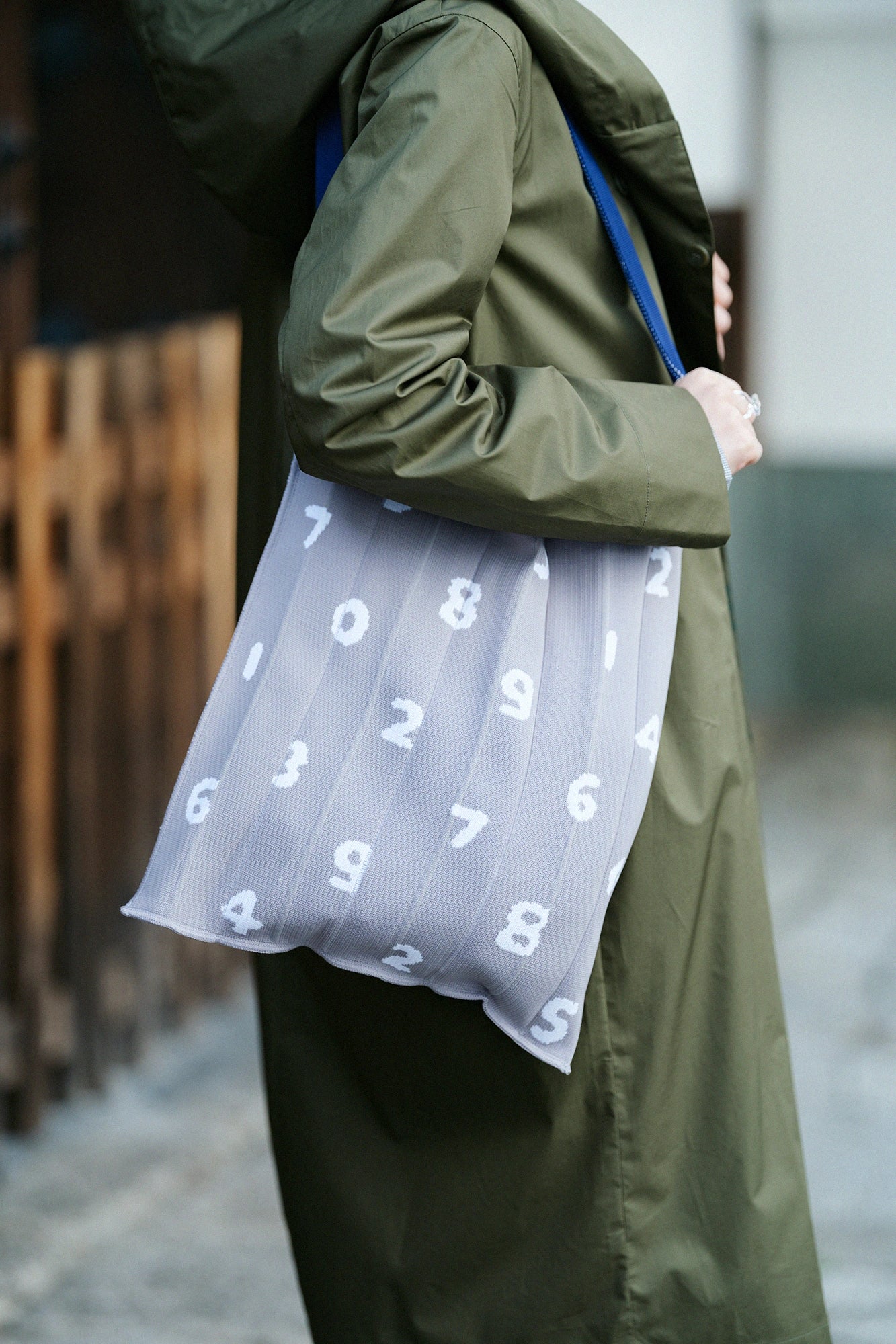 SOU・SOU×KNT365 Bag Knitty / SO-SU-U Light Ink Grey