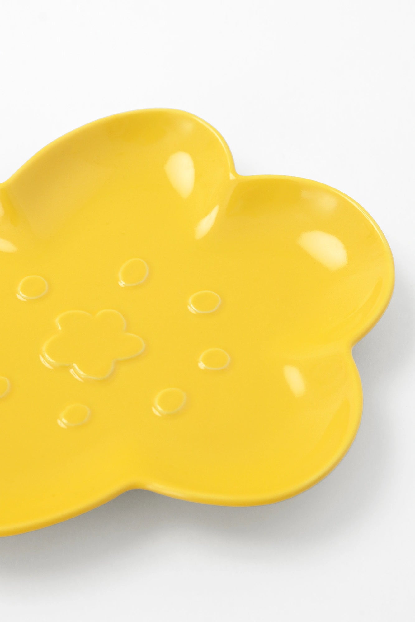 SOU・SOU Shitsurai Mino Ware Smile Flower Plate／Small