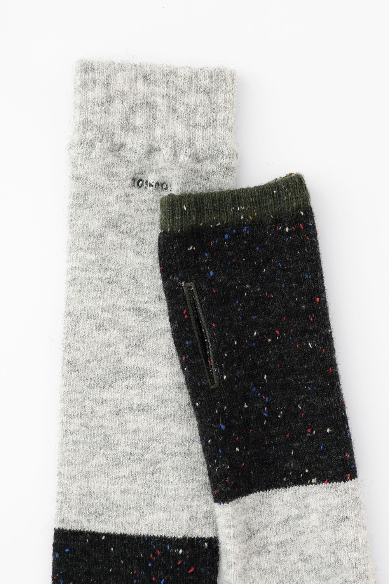 アンゴラ混 小手（こて）／海松色（みるいろ）2