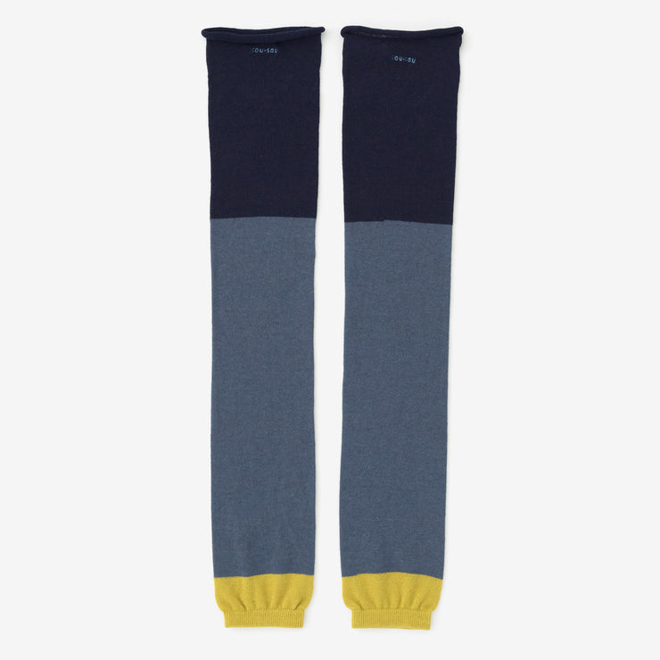 Cotton-linen Blend Arm Cover / Ink Blue