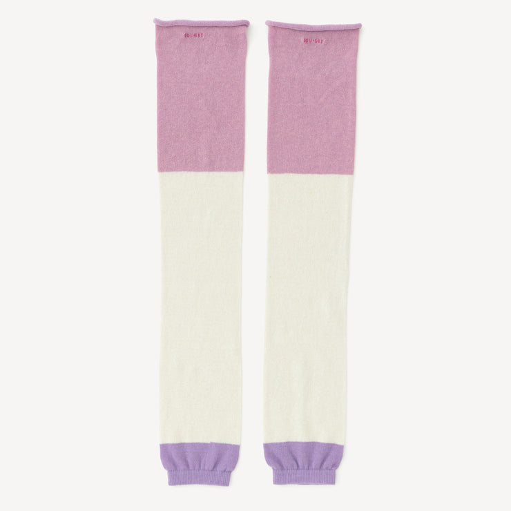 Cotton-linen Blend Arm Cover／Light Pink