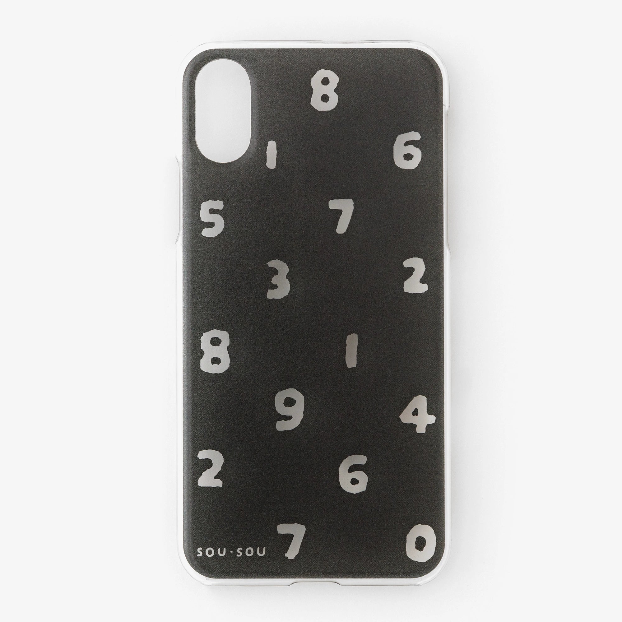 [เน็ตเท่านั้น] ฝาครอบผ้า iPhone_XS_Max/สีใส SO-SU-U เปียก ▲