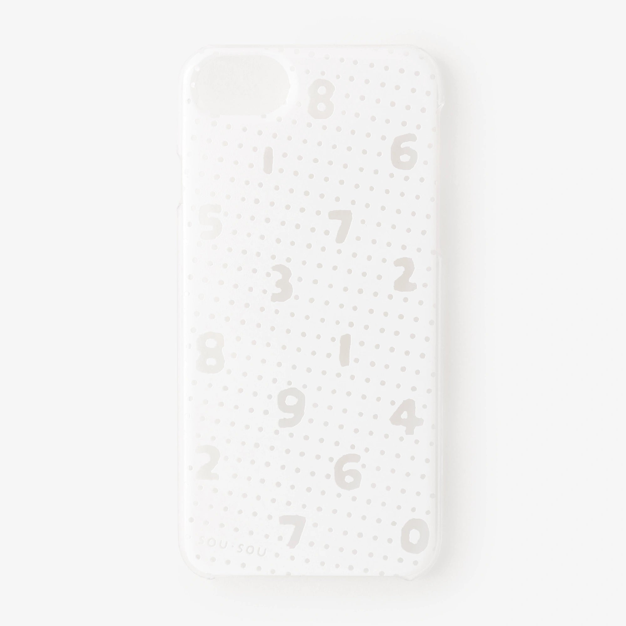 iPhone /6s/7/8/SE（第2/3代）手機殼/透明・ SO-SU-U十數霧中