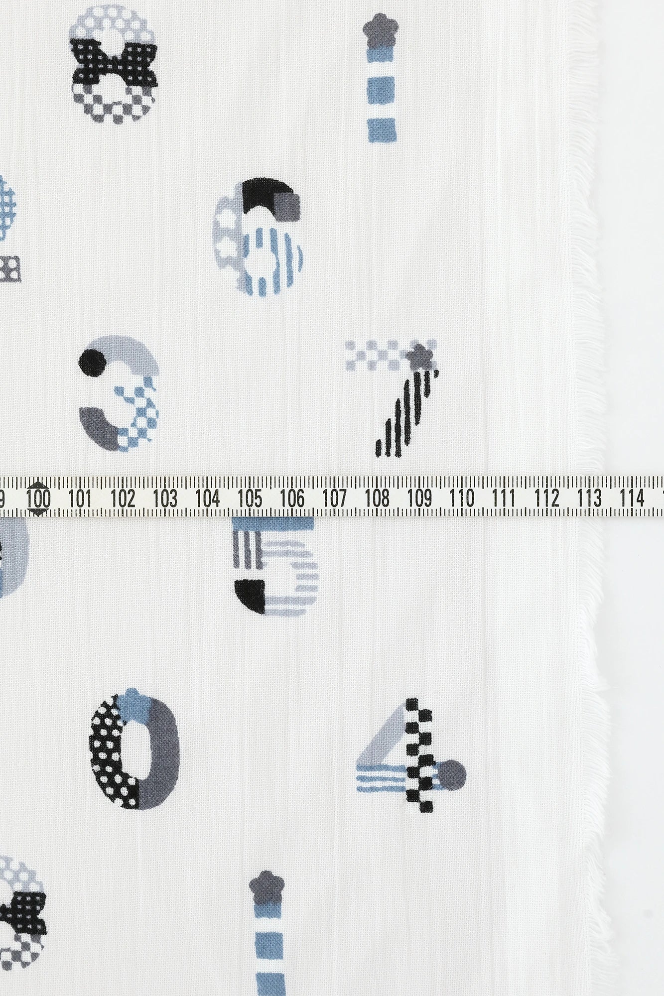 Textile sold in cuts （Chizimi Cotton Sakao Orimono)／SO-SU-U in Celebration ▲