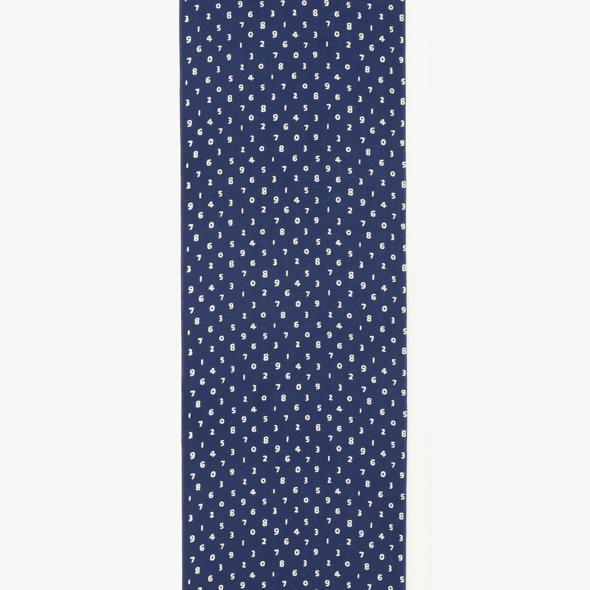 布料剪裁販售 （伊勢木棉 手巾布料）／迷你SO-SU-U十數 深藍色＜50cm＞