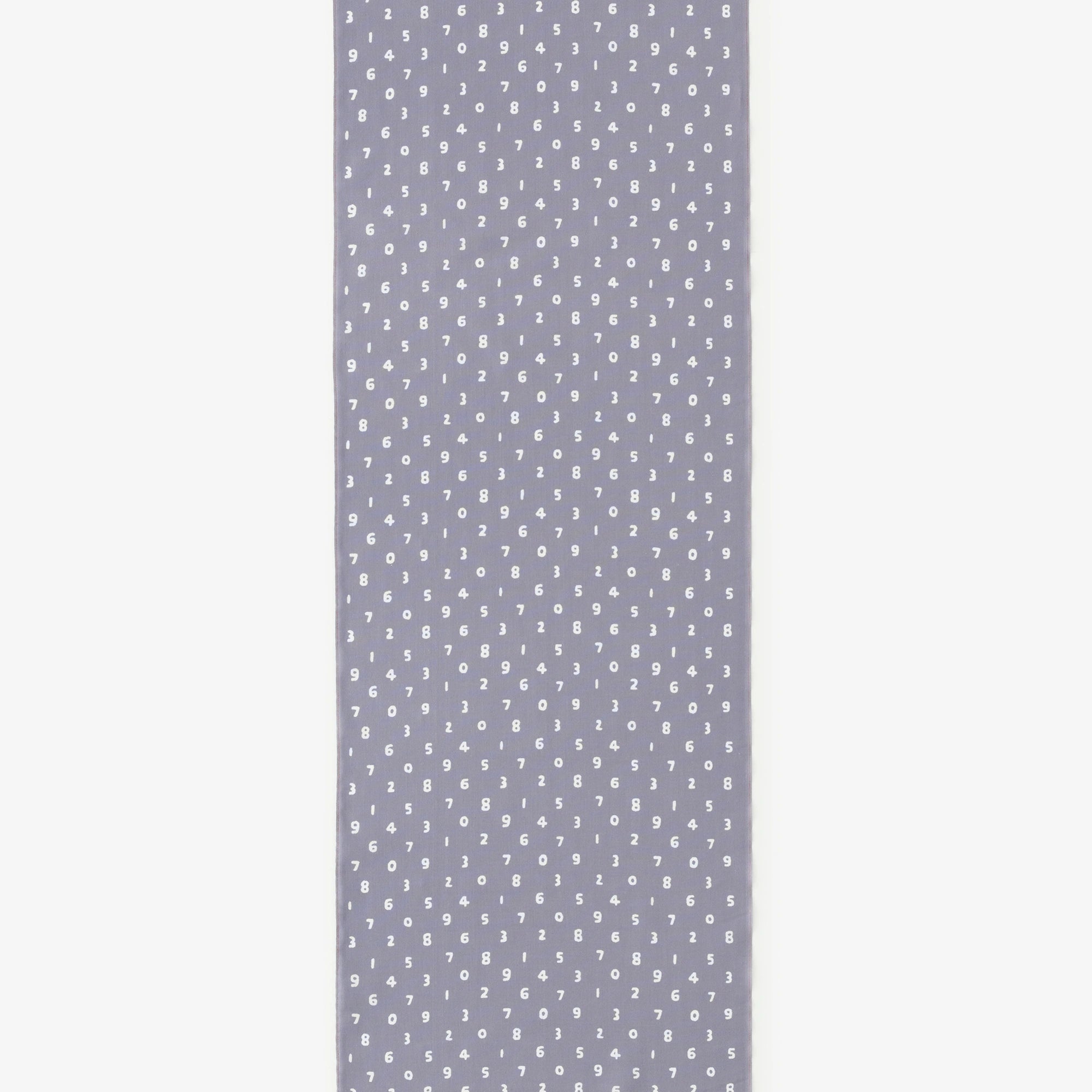 布料剪裁販售 （伊勢木棉 手巾布料）／迷你SO-SU-U十數 淺灰色＜50cm＞