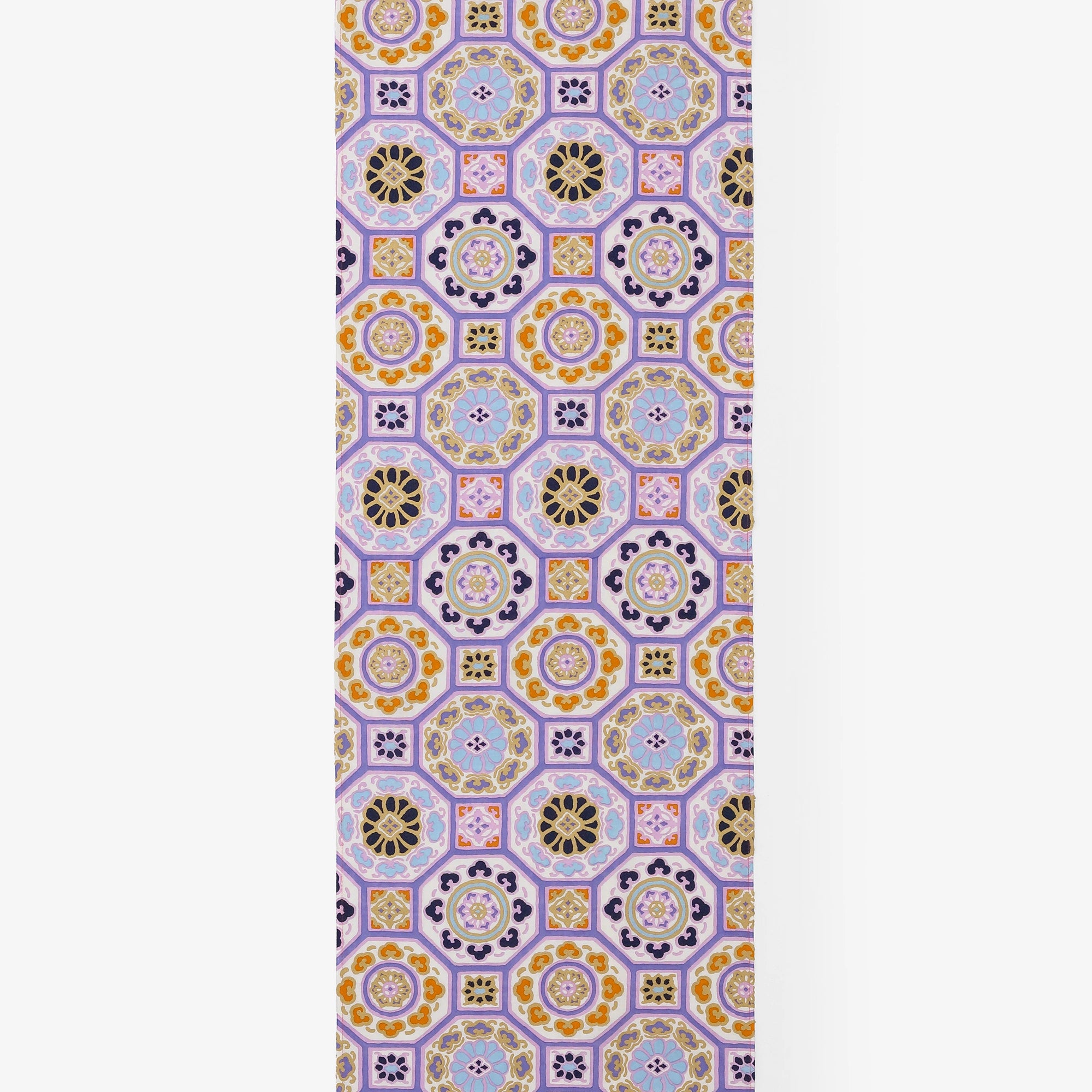 テキスタイル計り売り （伊勢木綿 手ぬぐい）／華麗（かれい） 紅藤色（べにふじいろ）＜50cm＞