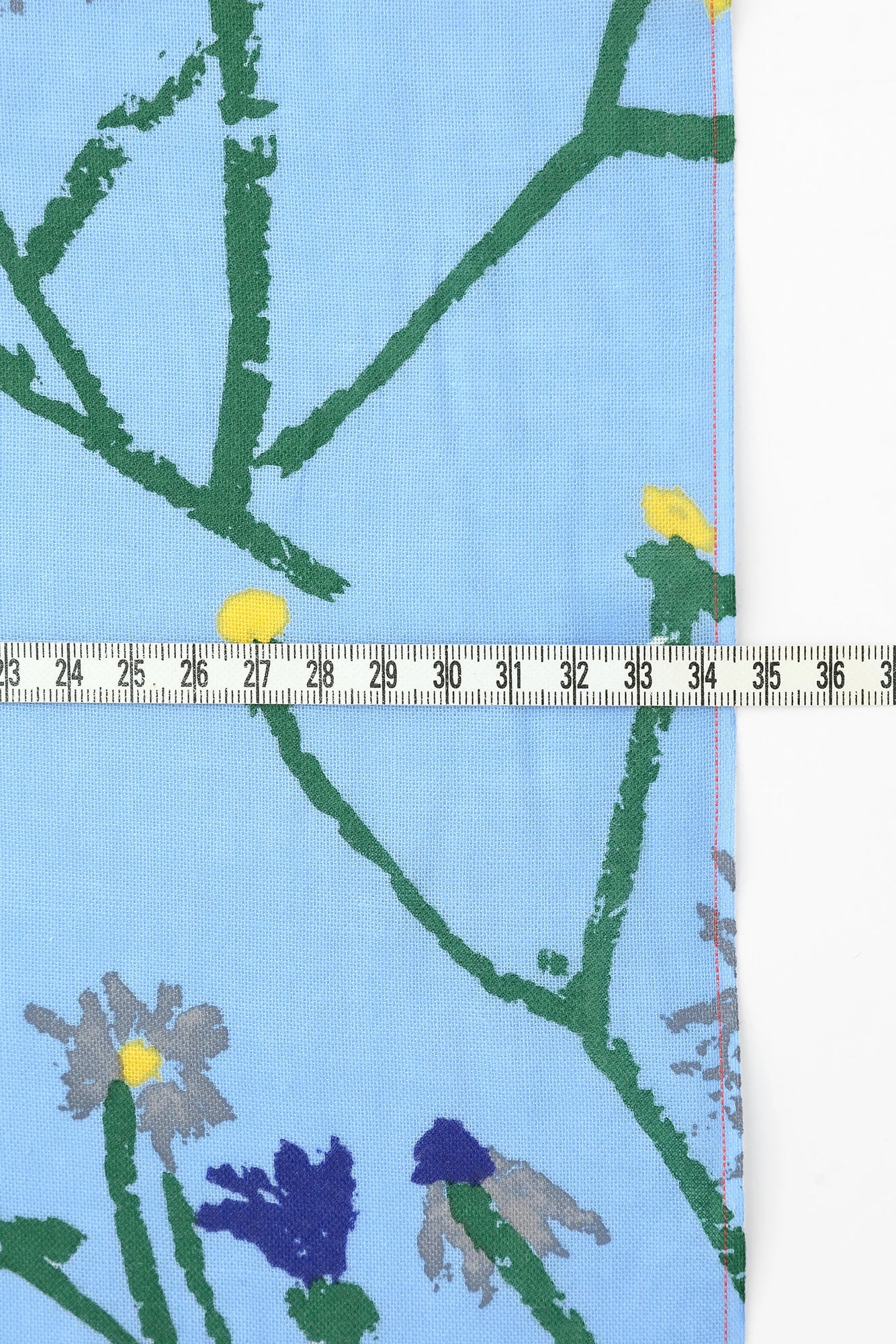 텍스타일 원단 （이세모멘 테누구이）／SO-SU-U5 개의 요소 화재 (HI) <50cm>