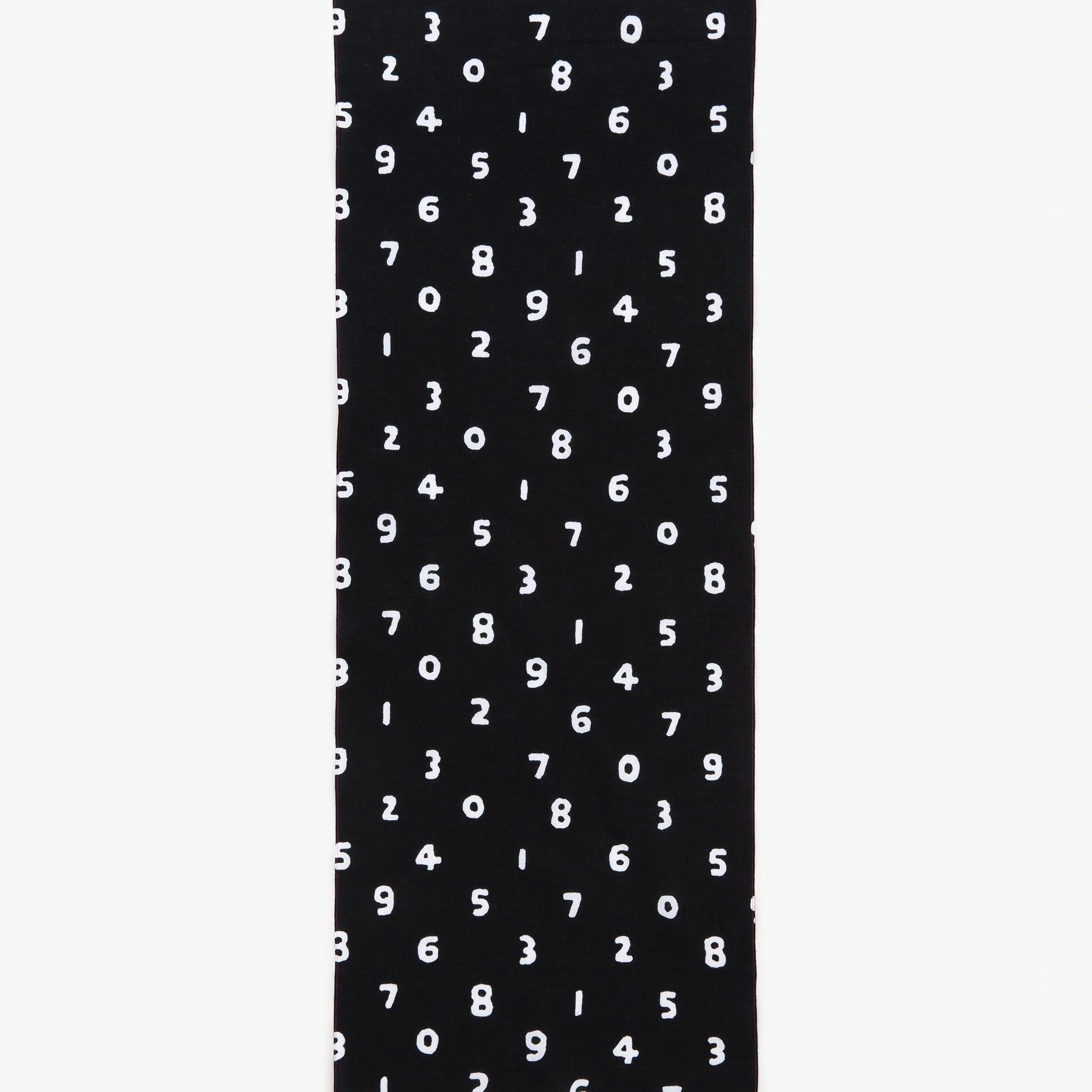 布料剪裁販售 （伊勢木棉 手巾布料）／SO-SU-U十數 黑色<50cm