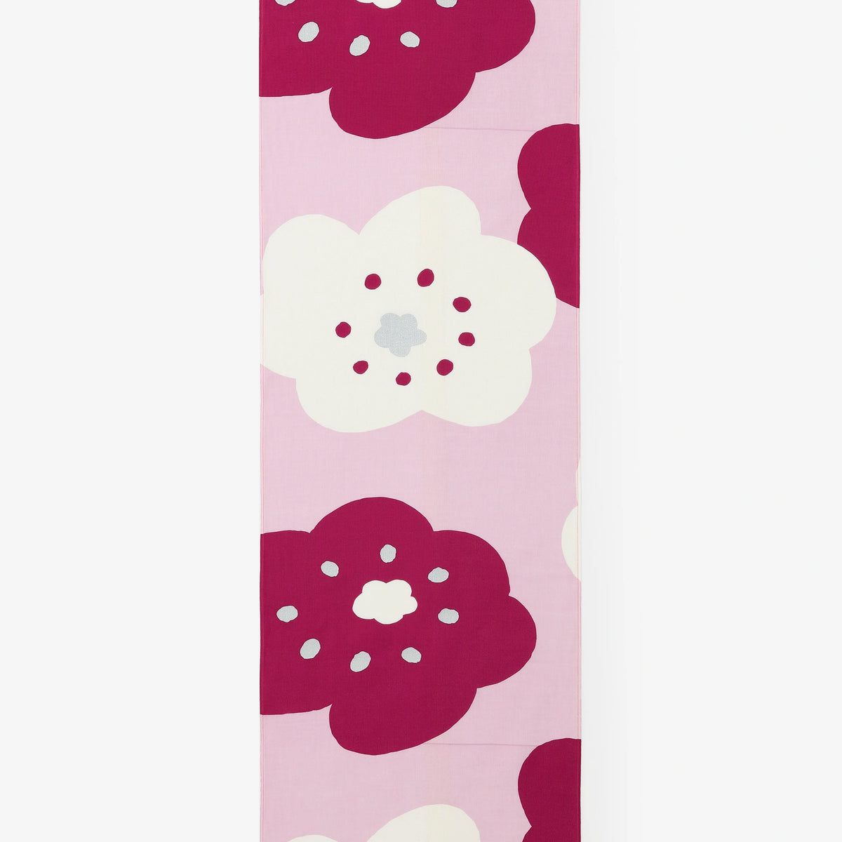 Textile sold in cuts (Isemomen Cotton Handkerchief）／Smile Light Peach