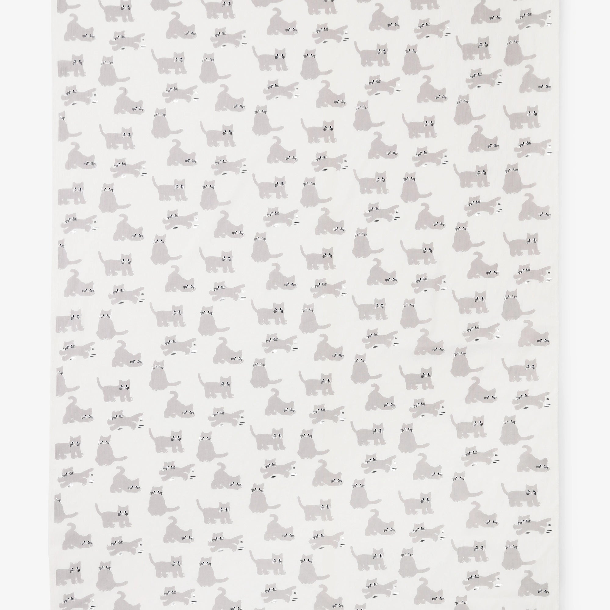 テキスタイル計り売り （高島縮 坂尾織物）／ねこ 小＜50cm＞