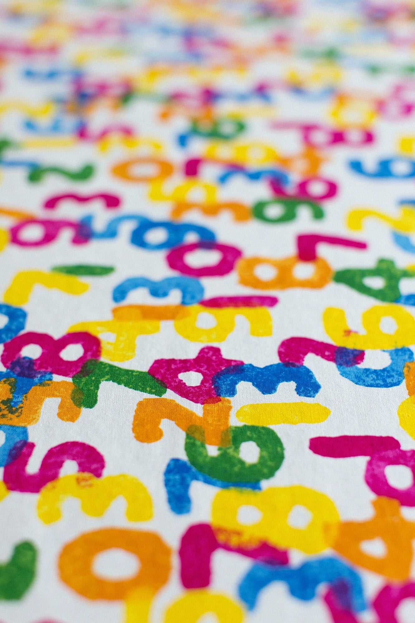Textil verkauft nach Gewicht (21. Leinwandbindung) /SO-SU-U Bunt <50cm>