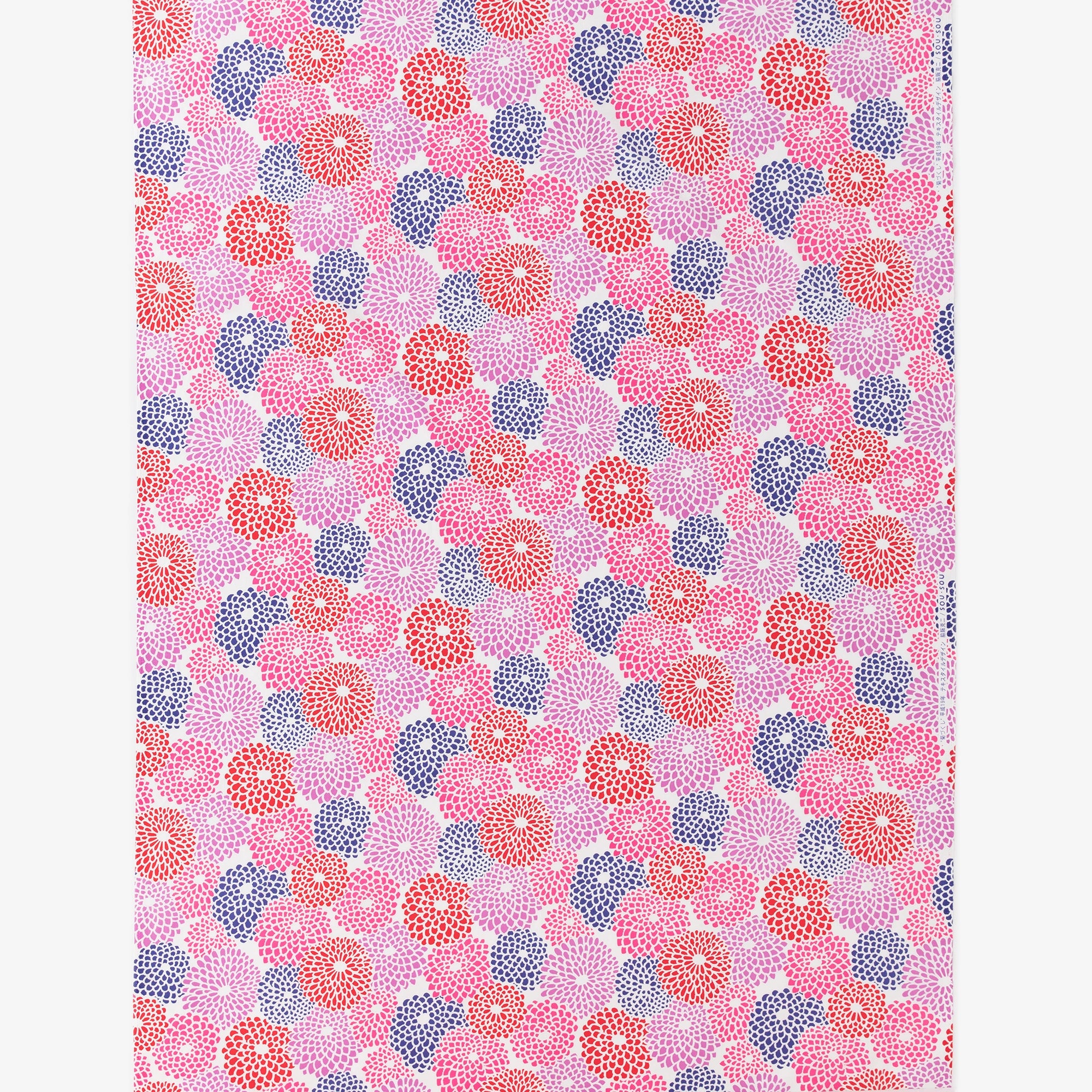 텍스타일 원단 (21st Plain 직조)/국화 흰색<50cm>