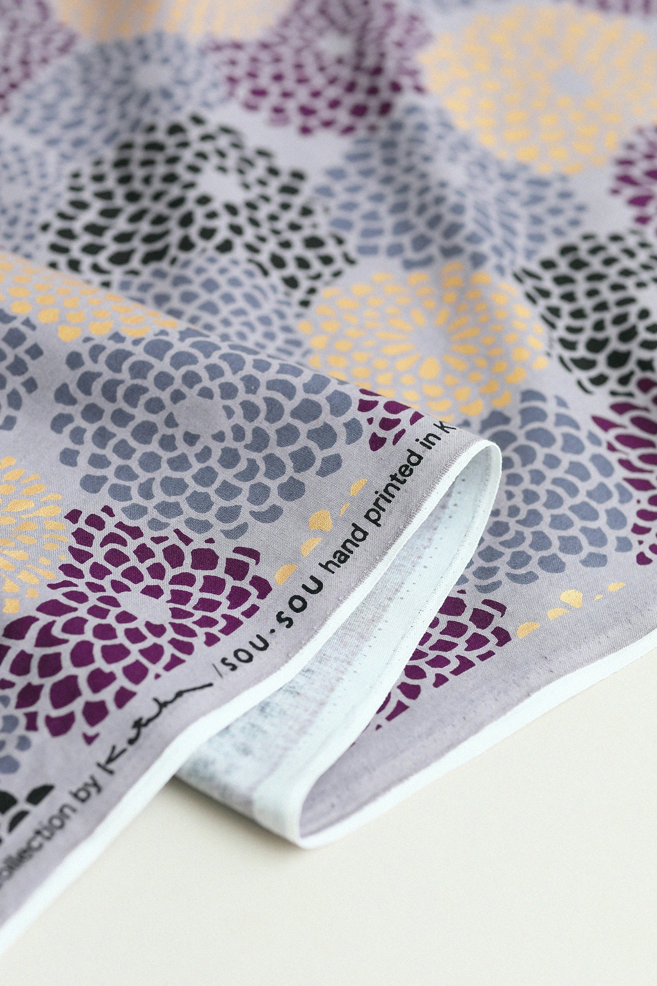 Textil nach Gewicht verkauft (21. Leinwandbindung) / Chrysantheme Chrysantheme Chrysantheme <50 cm>