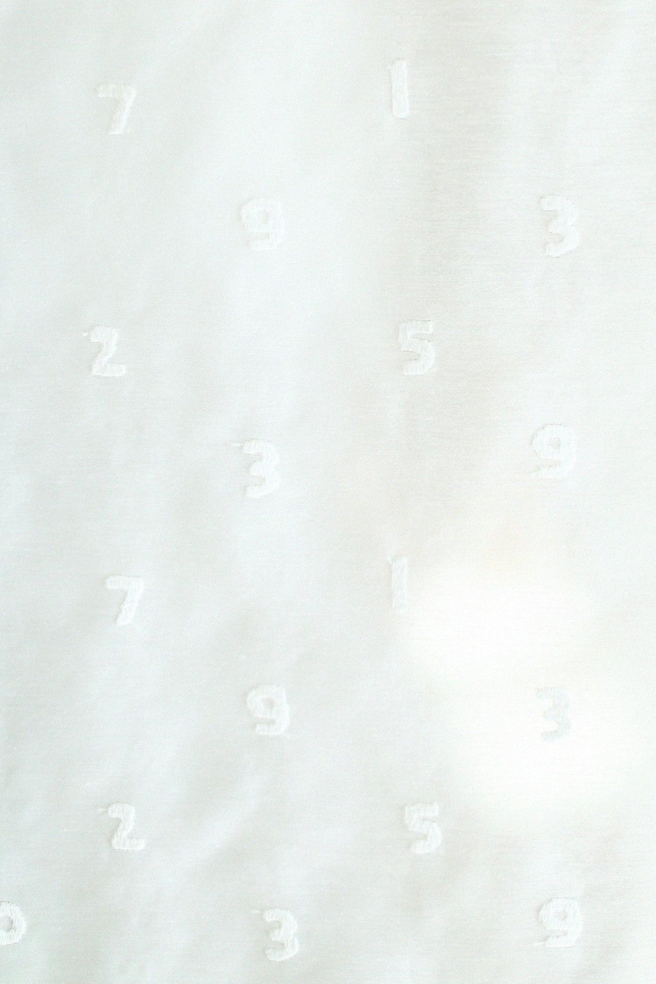 텍스타일 원단 (레이스 자수 부분)/SO-SU-U 흰색<50cm>