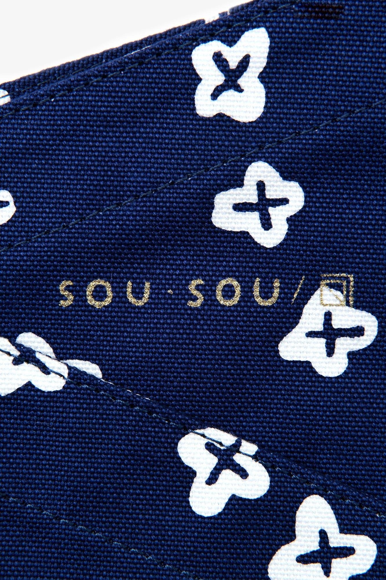 SOU・SOU×荒川益次郎商店穏枣肩背包/小花
