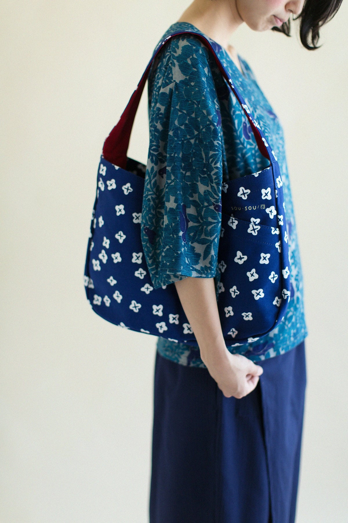 SOU・SOU× Masujiro Arakawa Shoten Odayaka Shiribari/Kleine Blumen