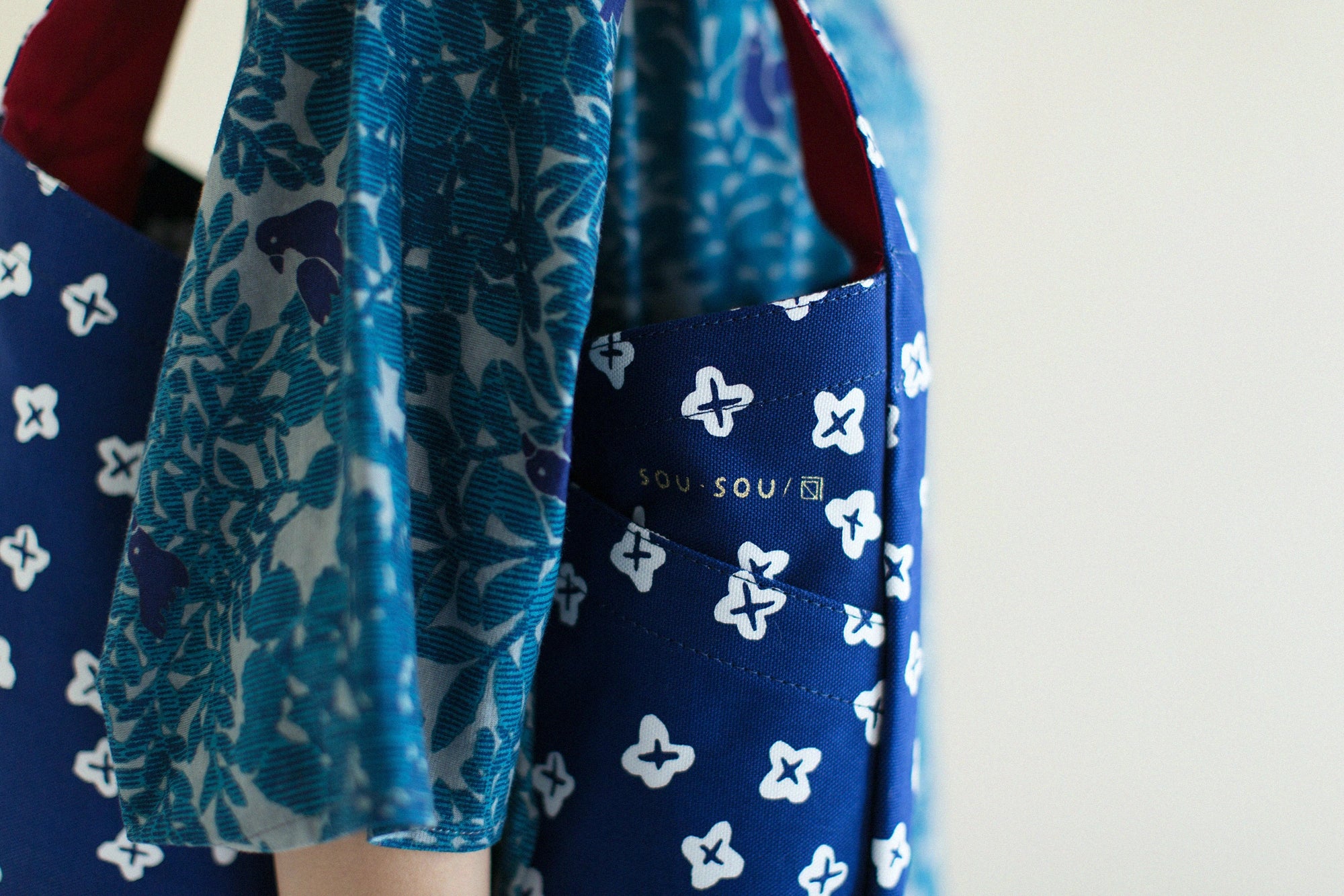 SOU・SOU× Masujiro Arakawa Shoten Odayaka Shiribari/Kleine Blumen