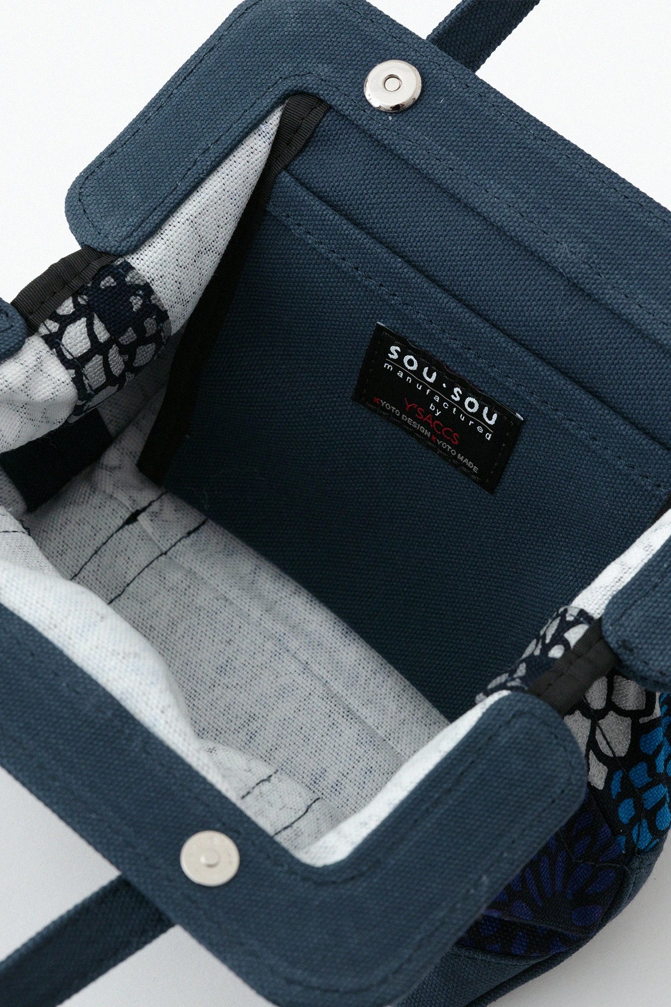 SOU・SOU×Y’SACCS Tote Gama Small/Chrysanthème Complet