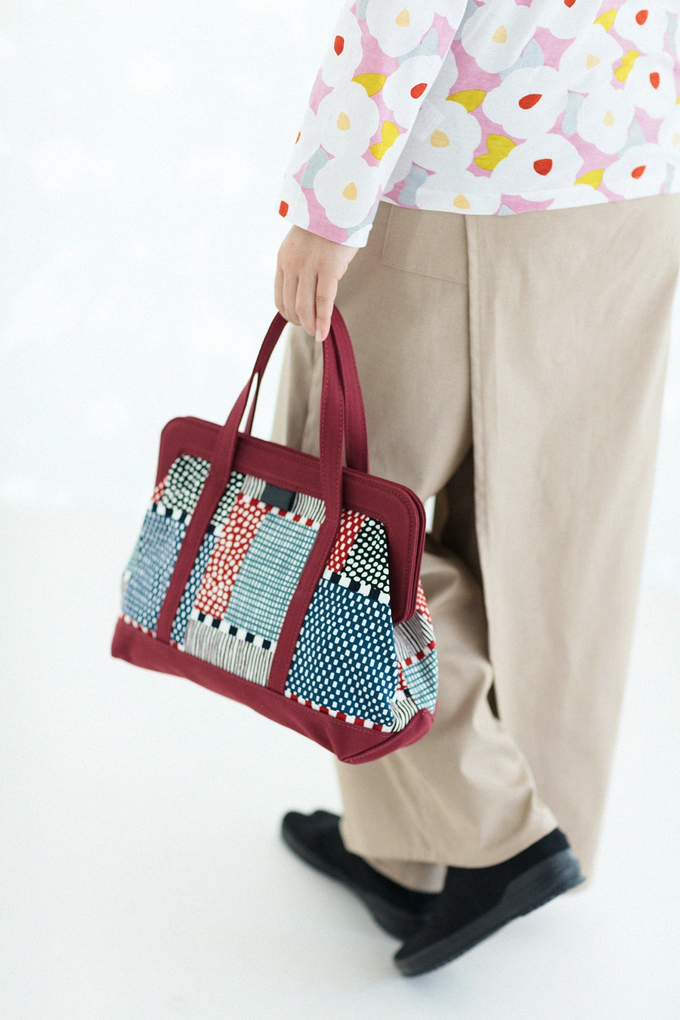 SOU・SOU×Y’SACCS Tote Gama Medium/Magasane