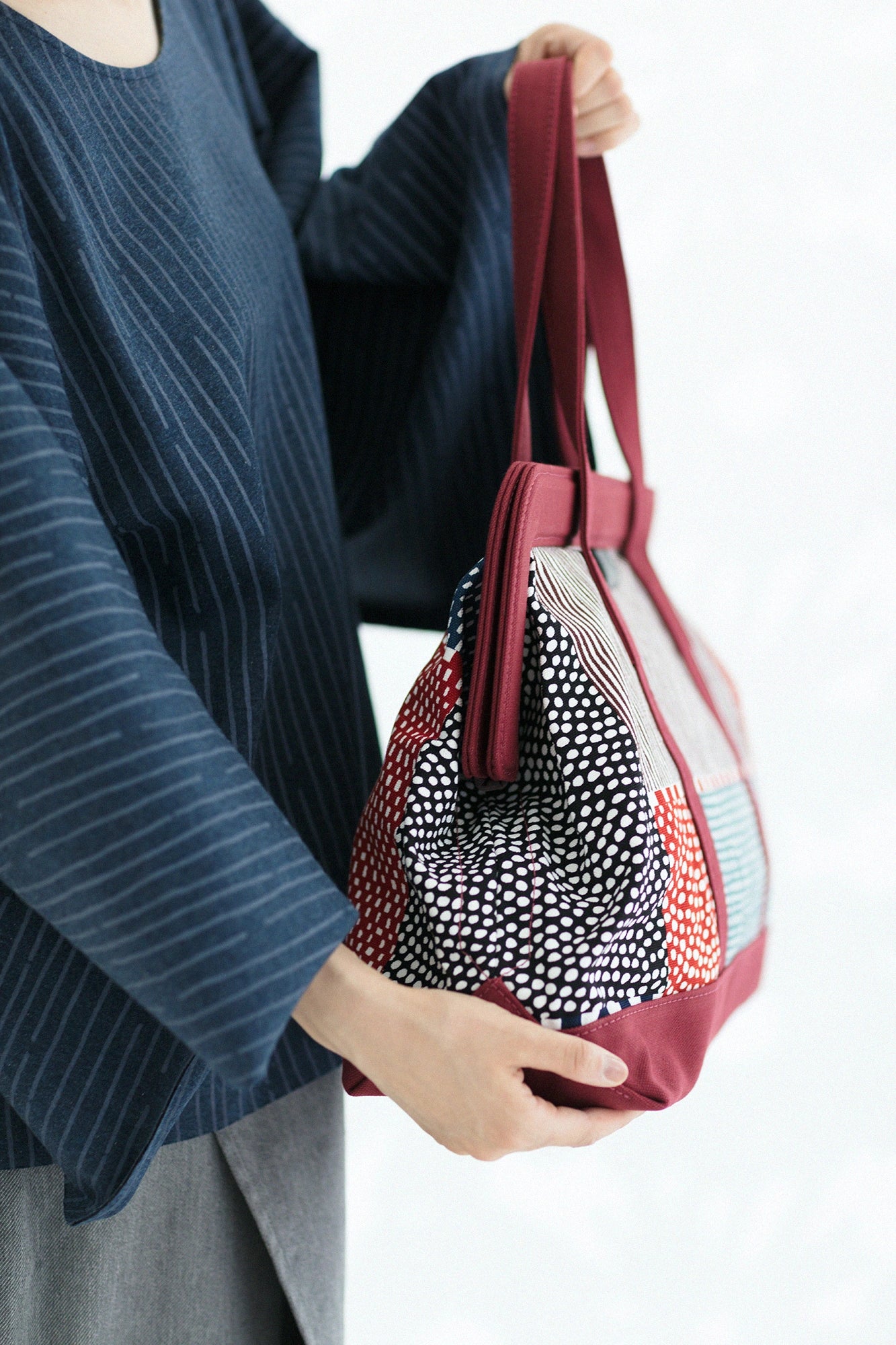 SOU・SOU×Y’SACCS Tote Gama Large/Magasane