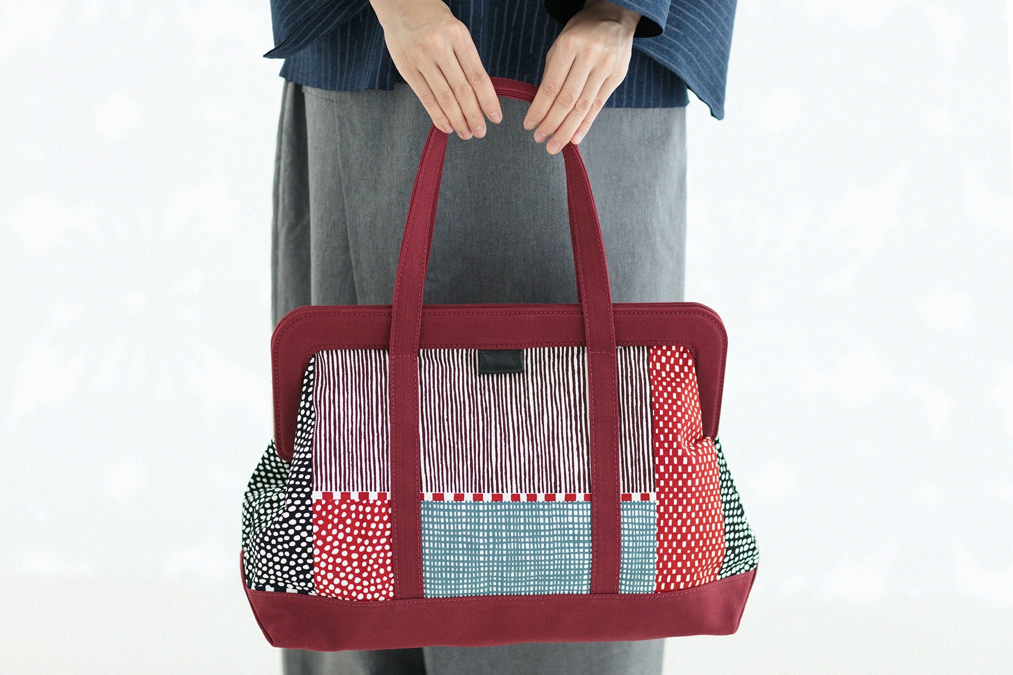 SOU・SOU×Y’SACCS Tote Gama Large/Magasane