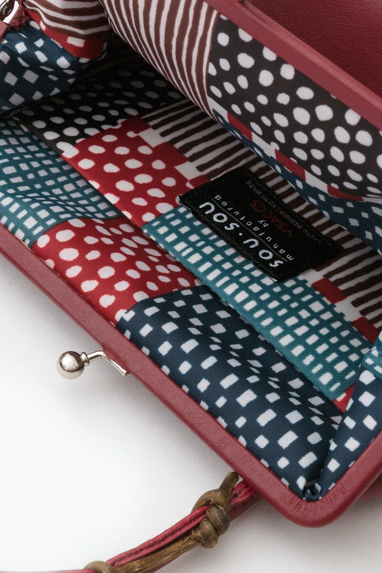 SOU・SOU×Y’SACCS Wisteria Vine Handtasche/braune Farbe × Gap Sane