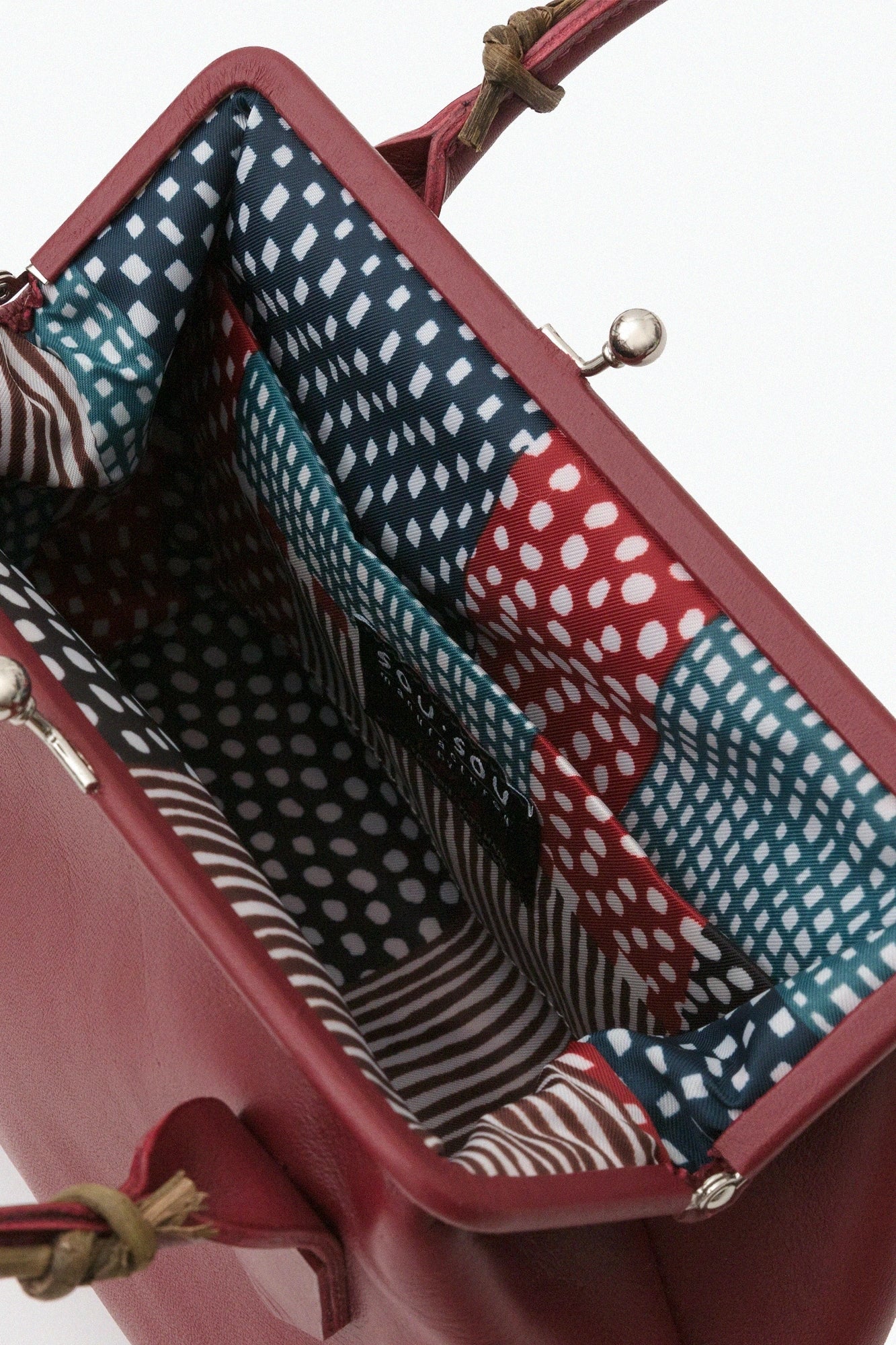 SOU・SOU×Y’SACCS Wisteria Vine Handtasche/braune Farbe × Gap Sane
