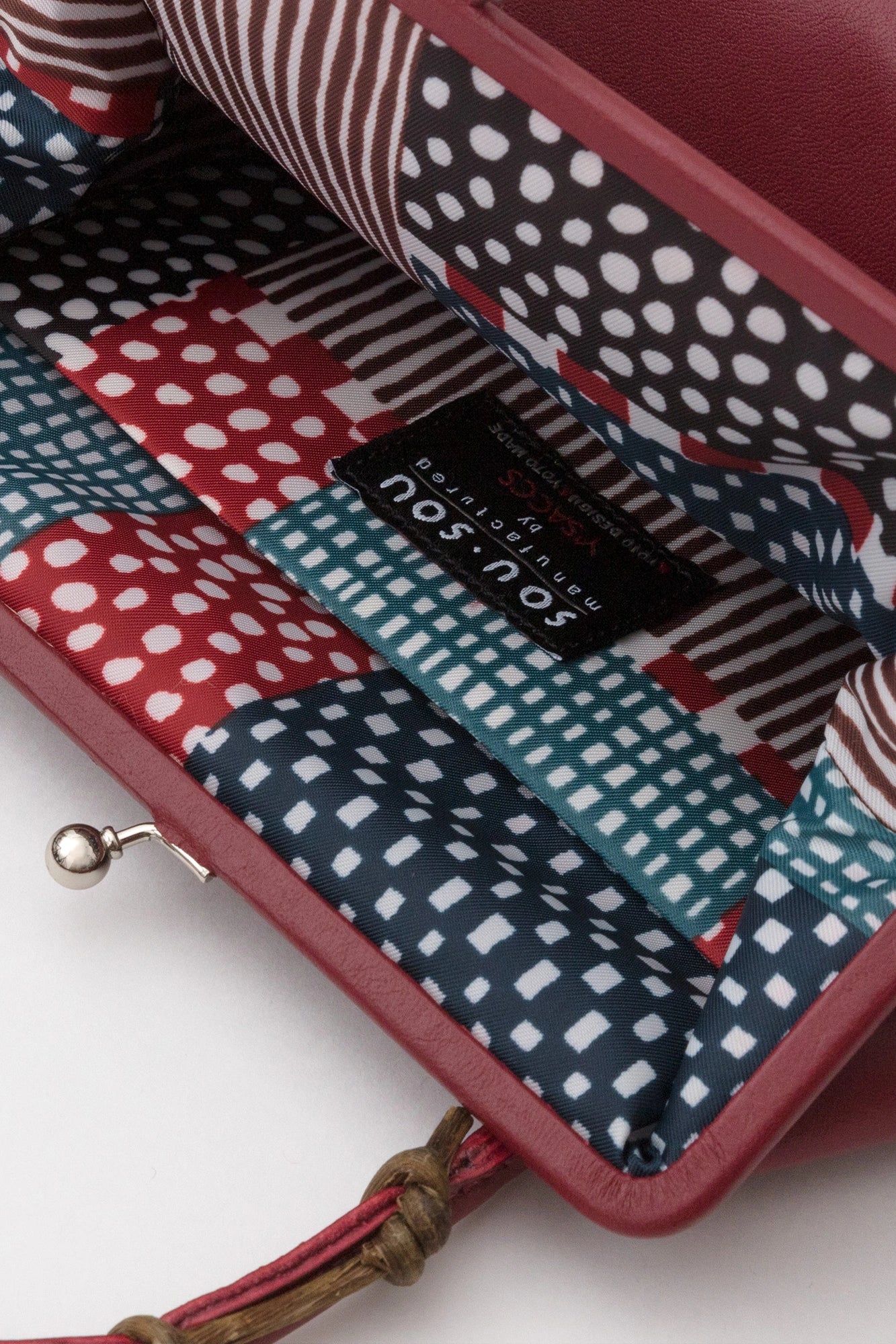 SOU・SOU×Y’SACCS Wisteria Vine Handtasche/braune Farbe × Gap Sane