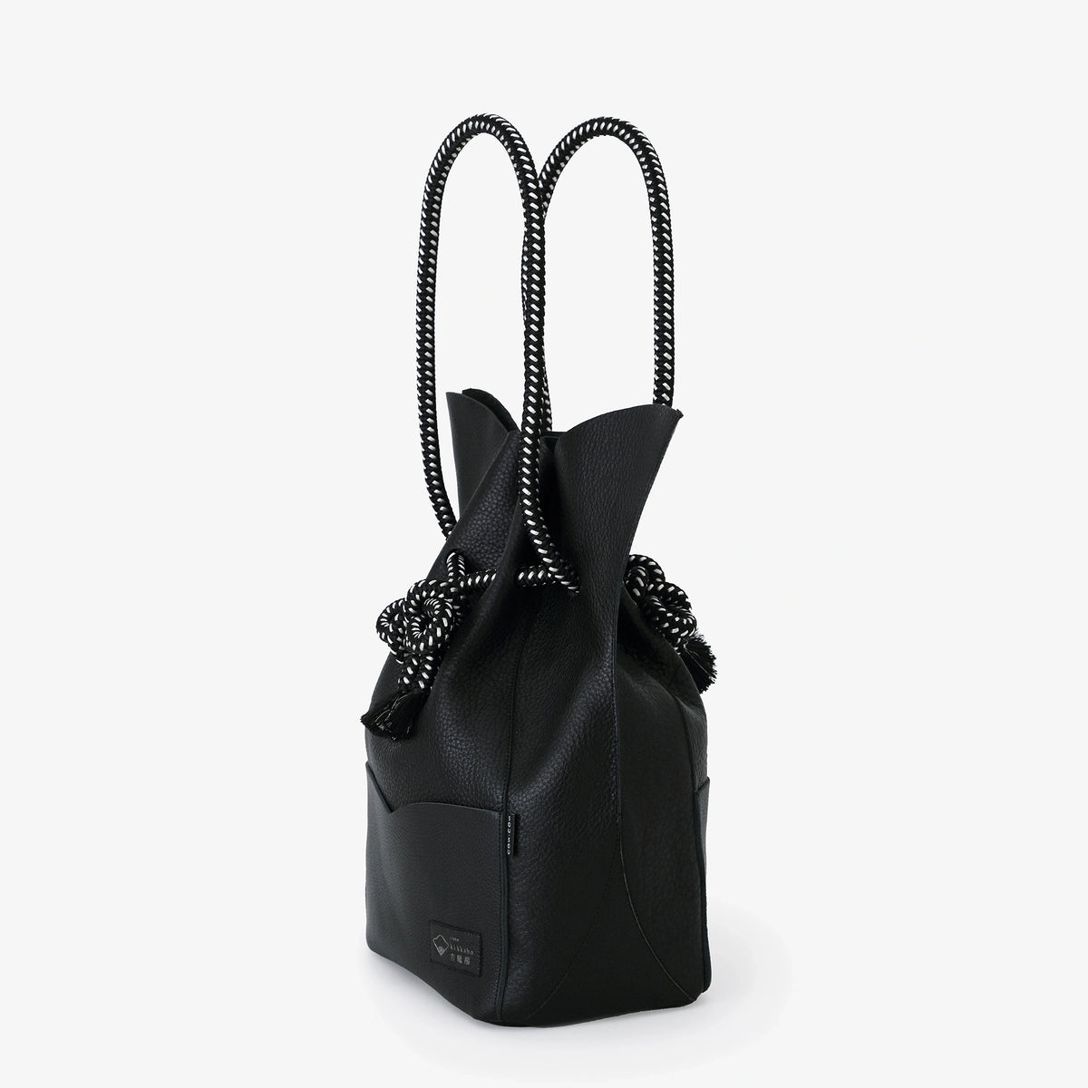 Hasuyui (Lotus Knot) Medium SOU・SOU × Kikkabo / Black 