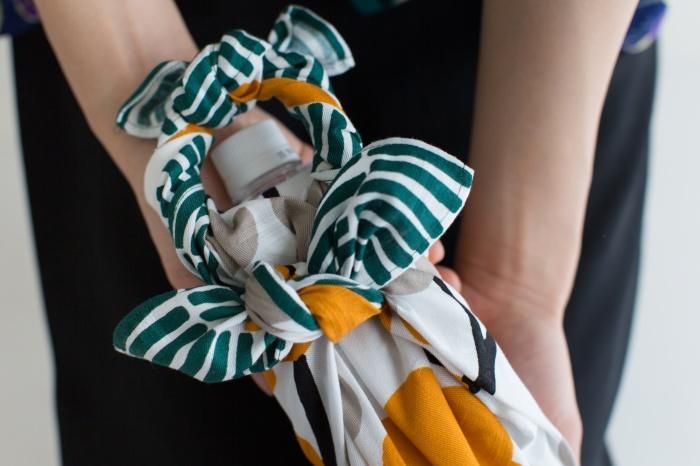 SOU・SOU ×Arakawa Masujiro Furoshiki (Small) / Plum Grove