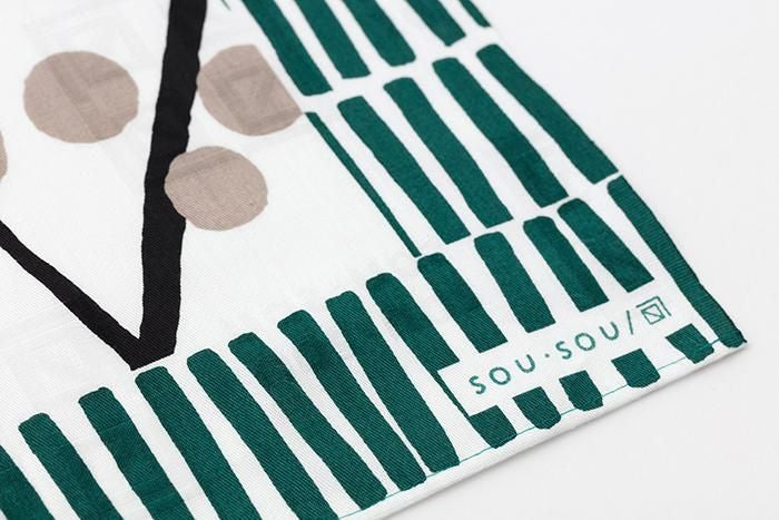 SOU・SOU ×Arakawa Masujiro Furoshiki (Large) / Plum Grove