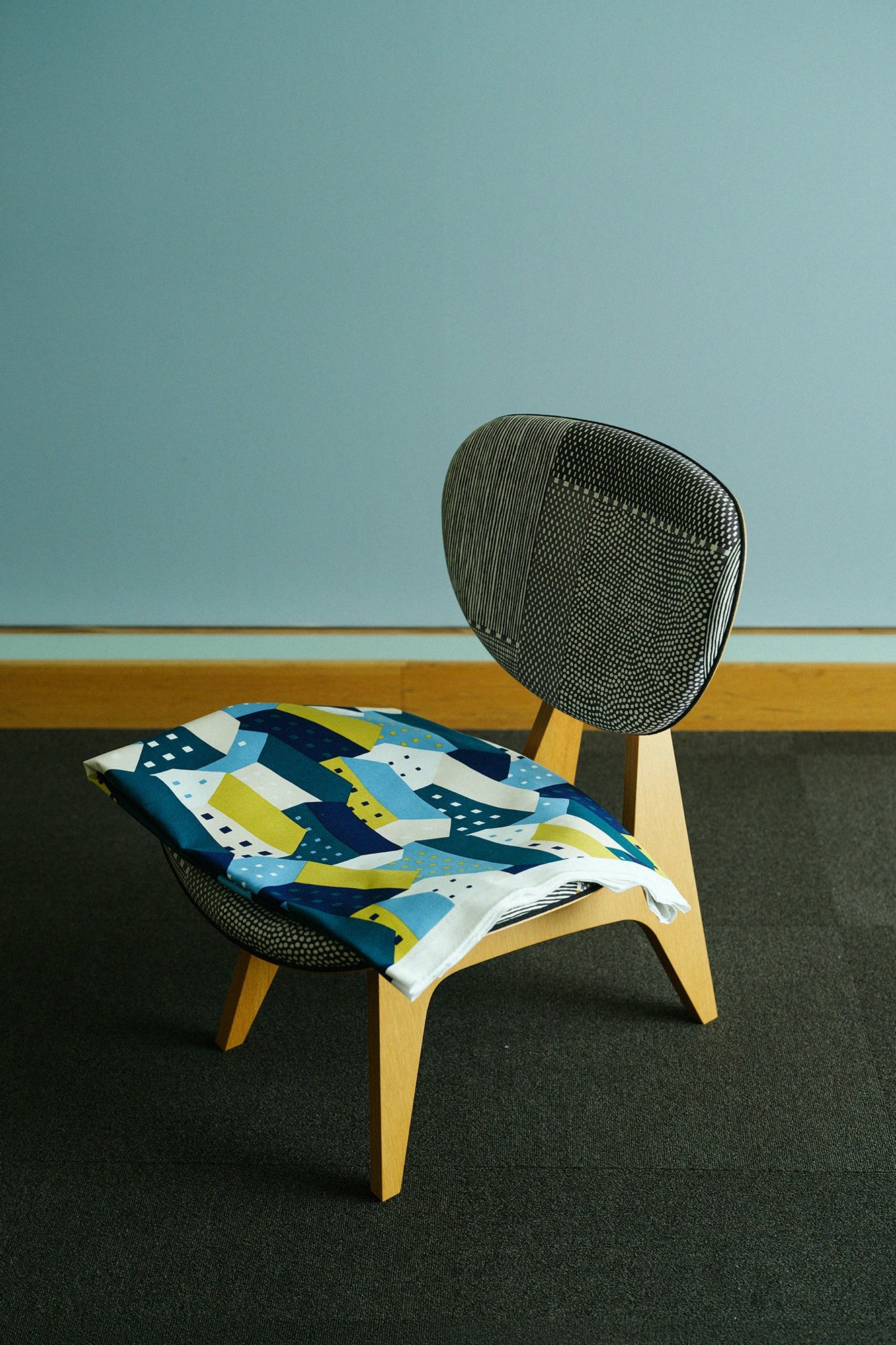 【Shipping in 1.5 months】SOU・SOU×Tendo Mokko Middle Type Chair/Northern Countries Moonlight