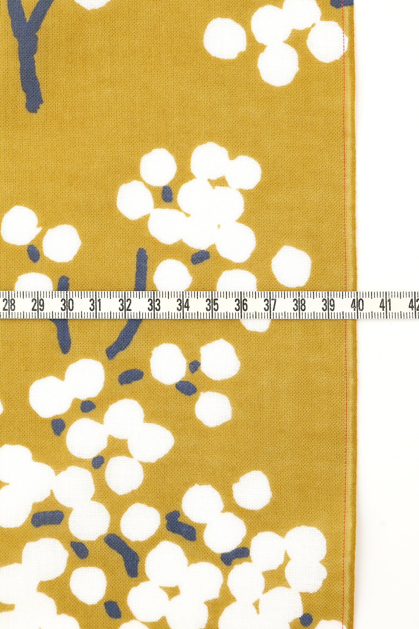 【40%OFF】B反生地セール＜伊勢木綿手ぬぐい＞／南天（なんてん） 鶸色（ひわいろ）