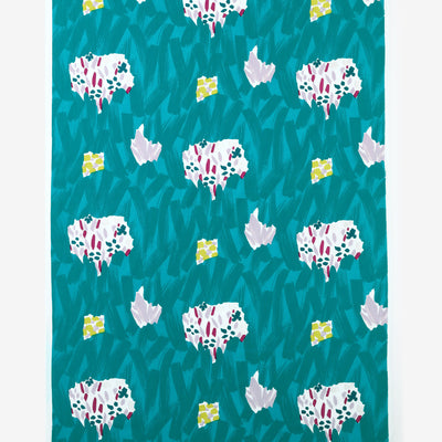 【40%OFF】B反生地セール＜高島縮 20/20 サーキュラー＞／水中花（すいちゅうか）