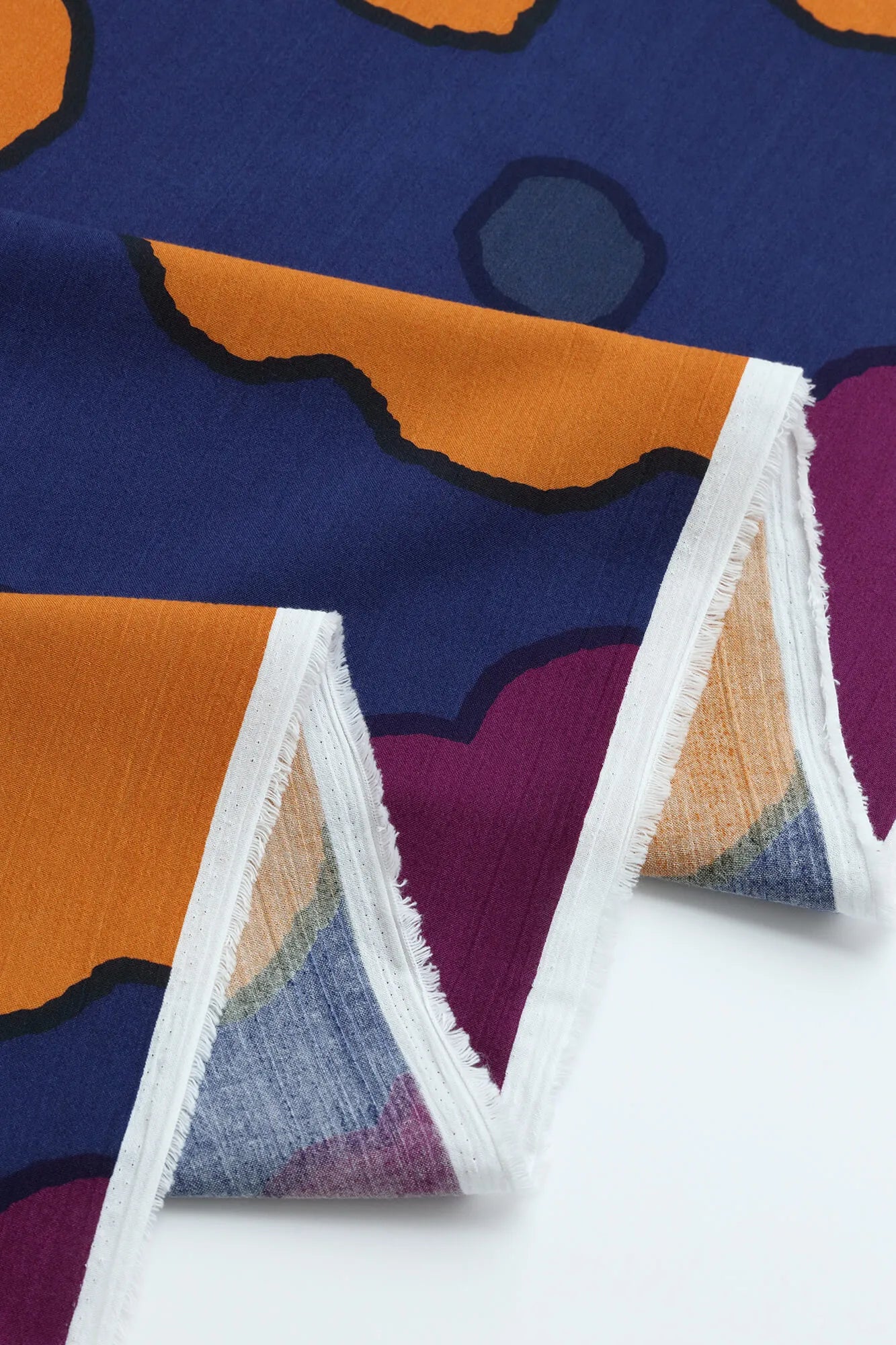 【40%OFF】Imperfect Fabric Sale＜Chizimi Cotton 20/20 Circular Washing＞／Growth