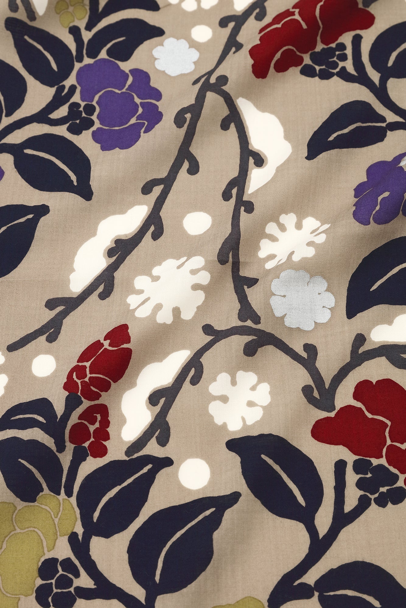 【40%OFF】瑕疵品布料特價＜毛斯綸＞／雪柳與椿