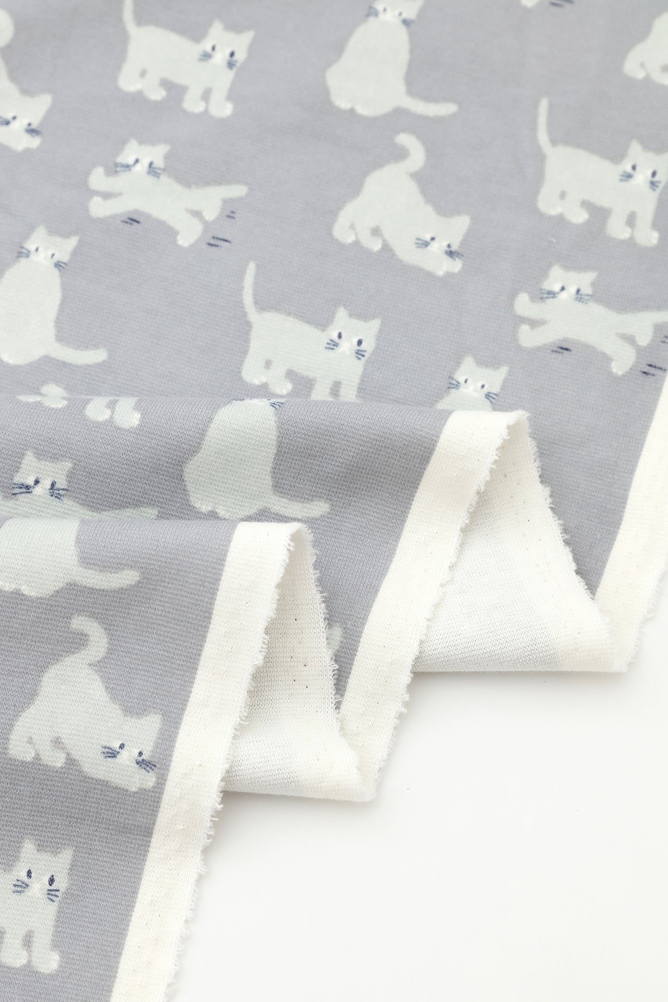 【40%OFF】B反生地セール＜スパンフライス＞／ねこ 小