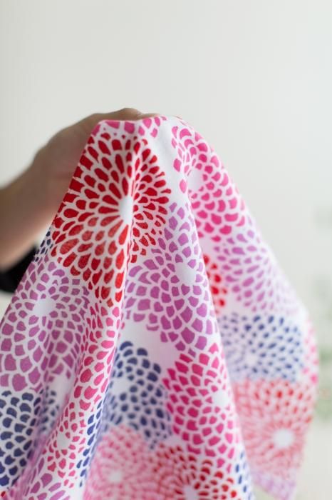 Ise cotton textile tenugui / chrysanthemum Tufts